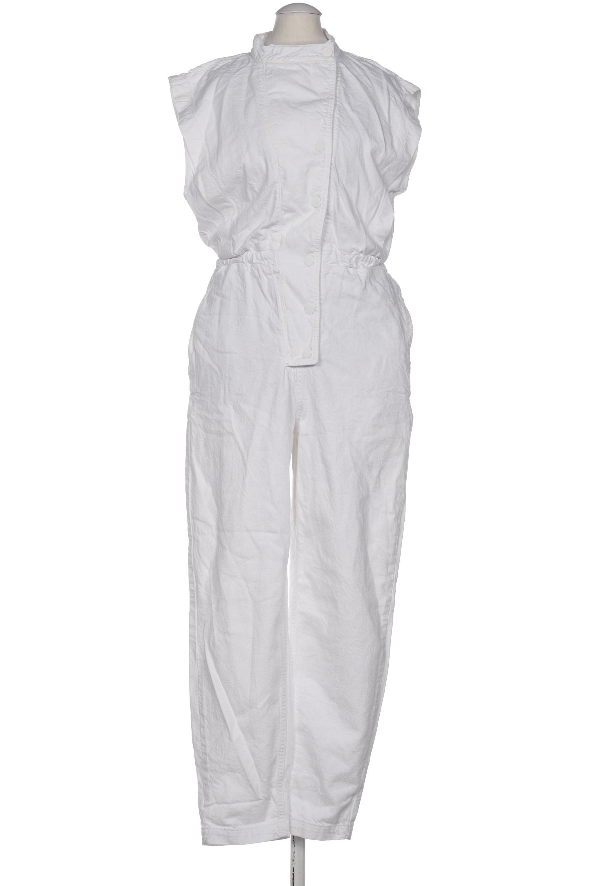 

ZARA Damen Jumpsuit/Overall, weiß