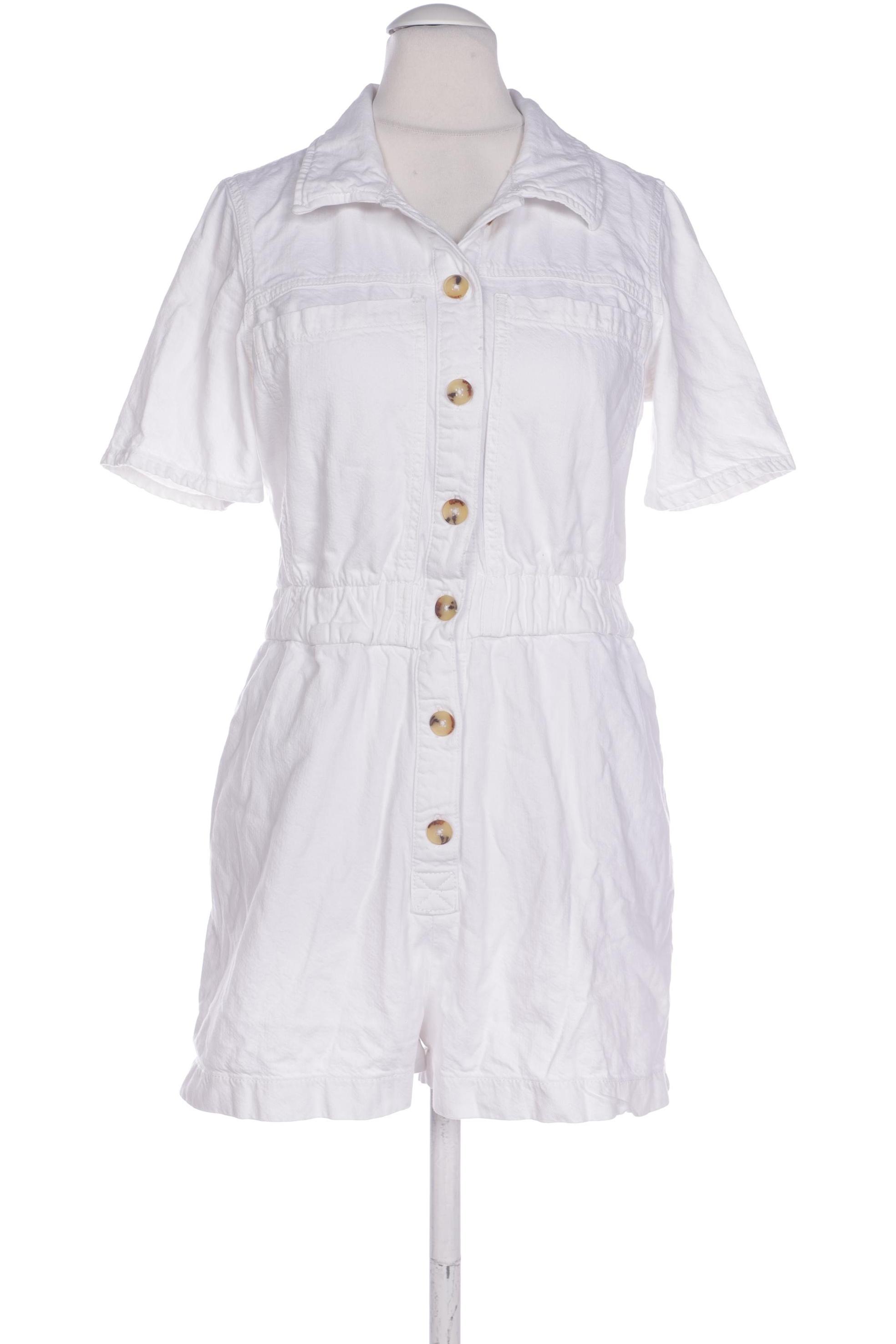 

ZARA Damen Jumpsuit/Overall, weiß