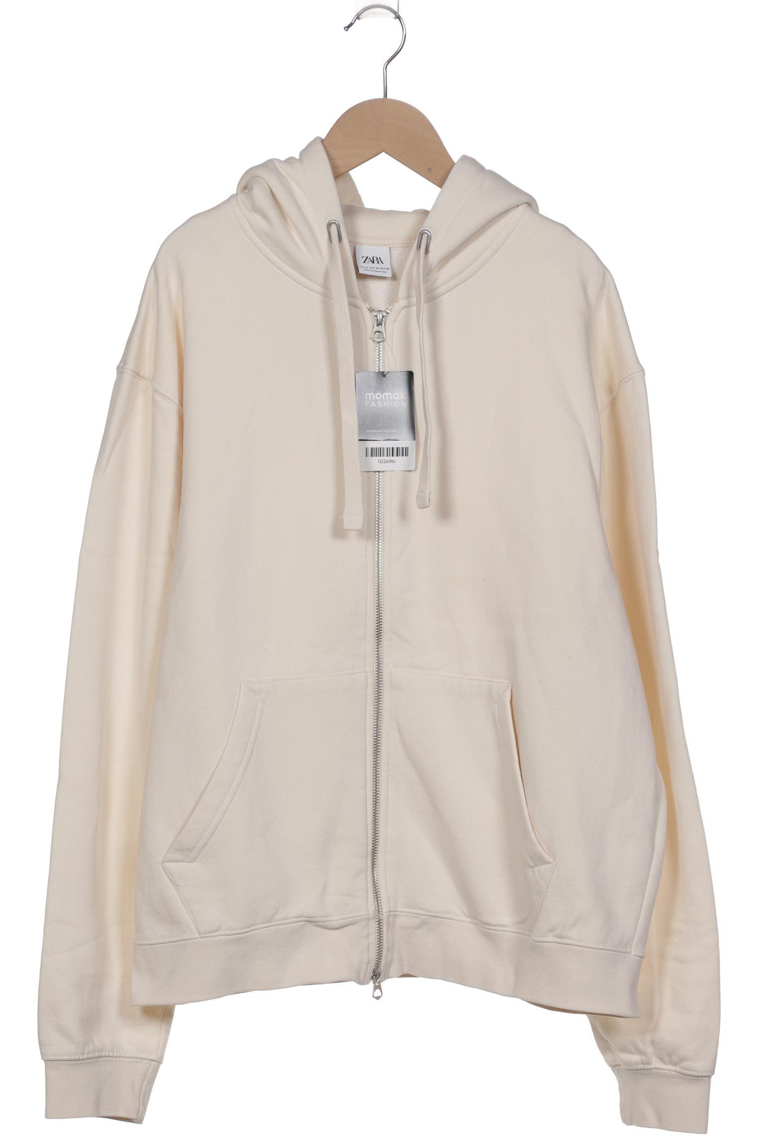 

Zara Damen Kapuzenpullover, cremeweiß, Gr. 38