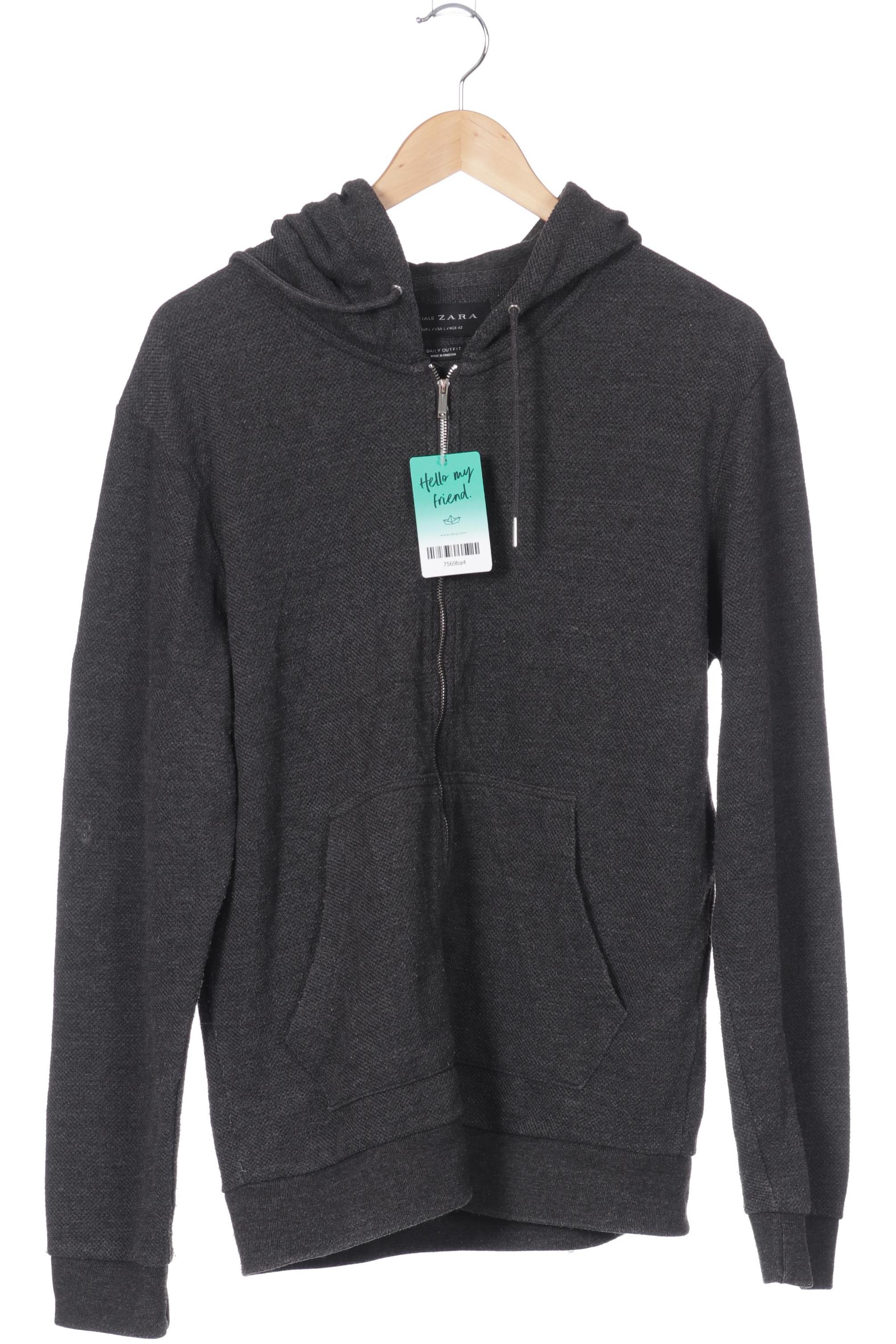 

Zara Damen Kapuzenpullover, grau, Gr. 42