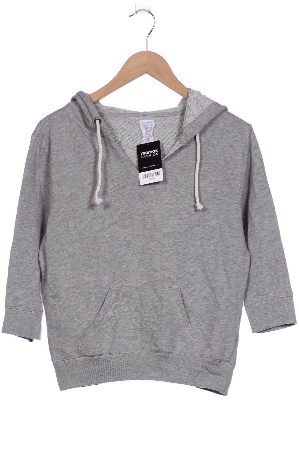 

Zara Damen Kapuzenpullover, grau, Gr. 38