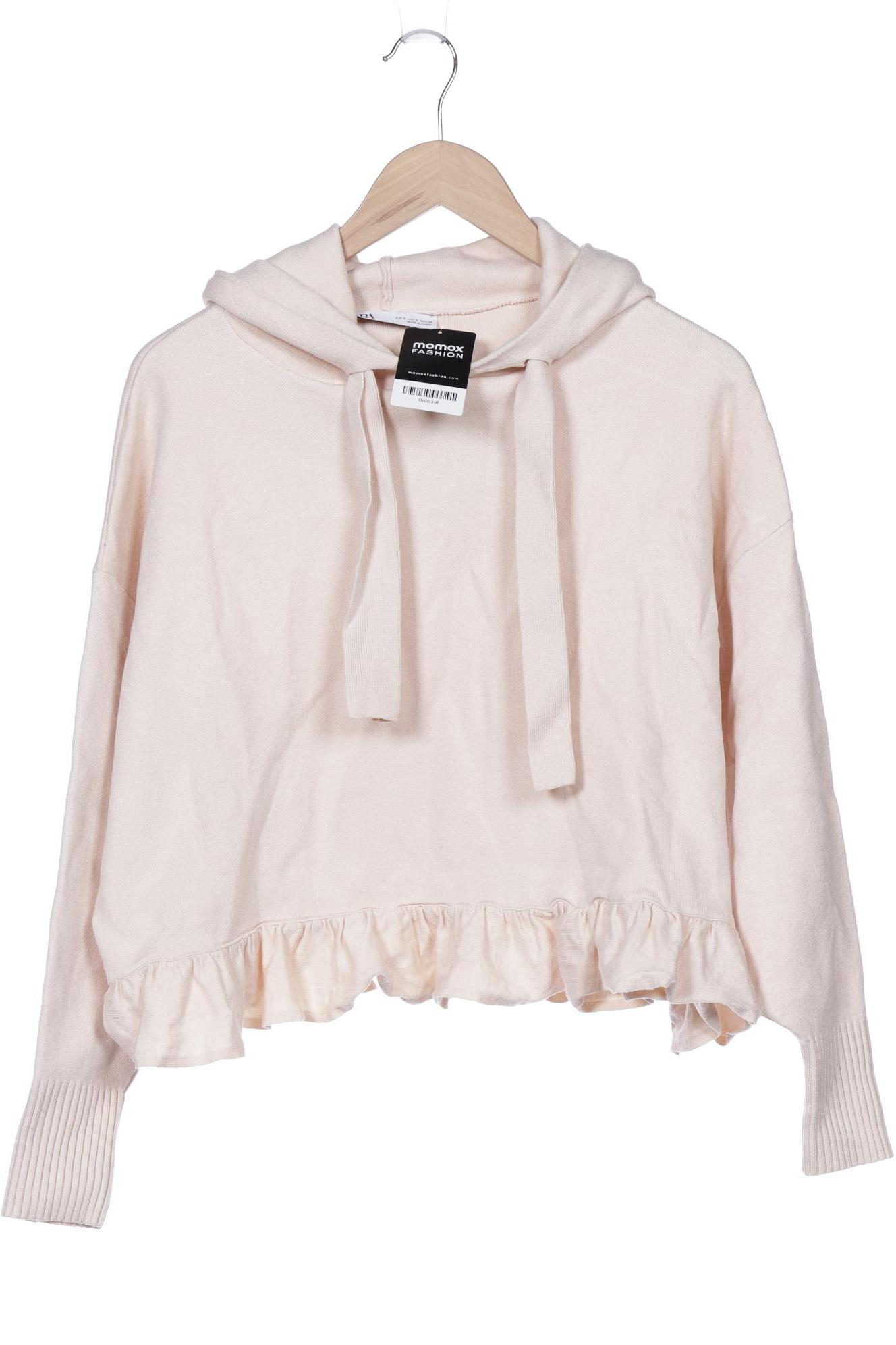 

Zara Damen Kapuzenpullover, orange, Gr. 36