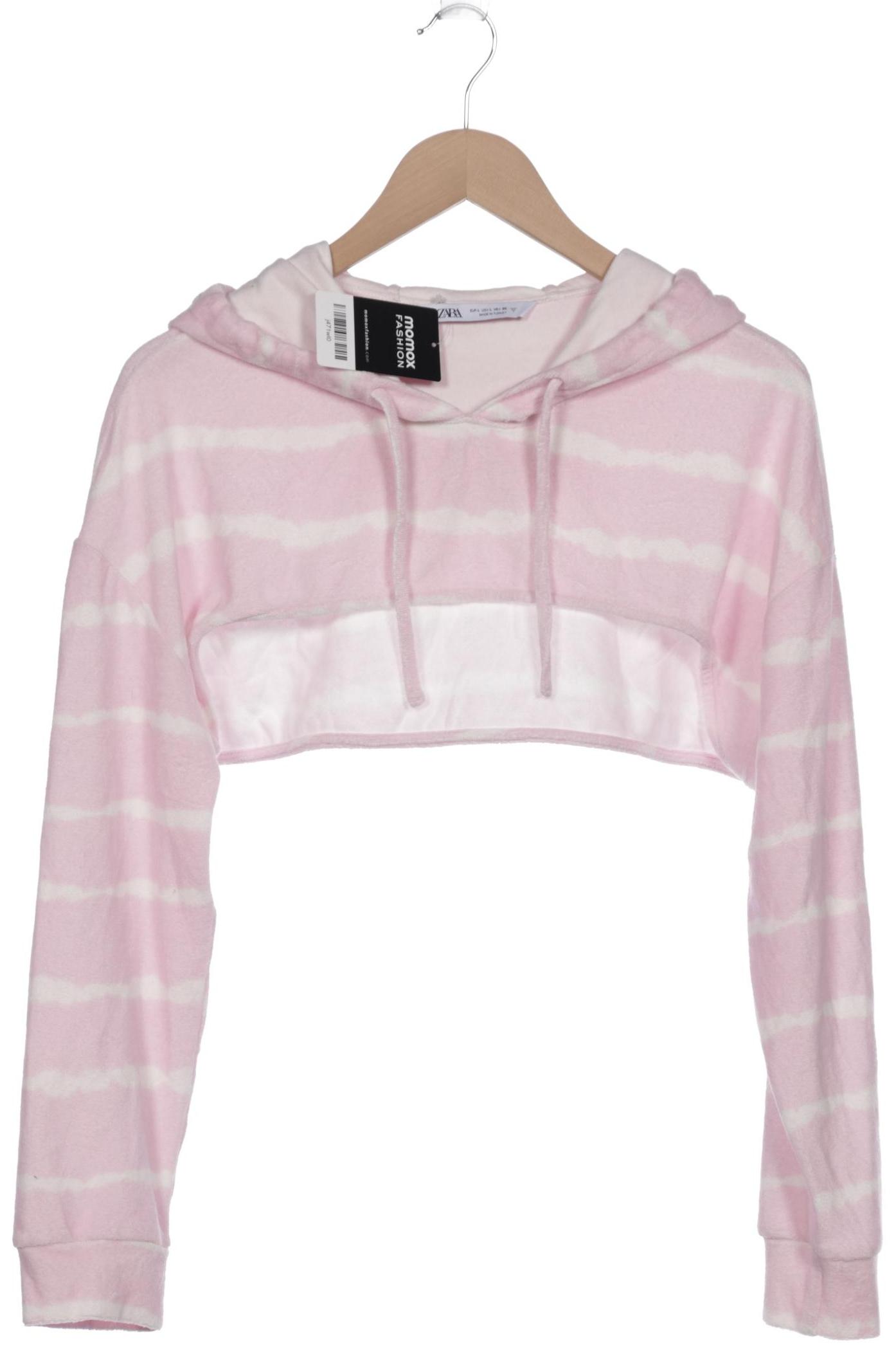 

Zara Damen Kapuzenpullover, pink, Gr. 42