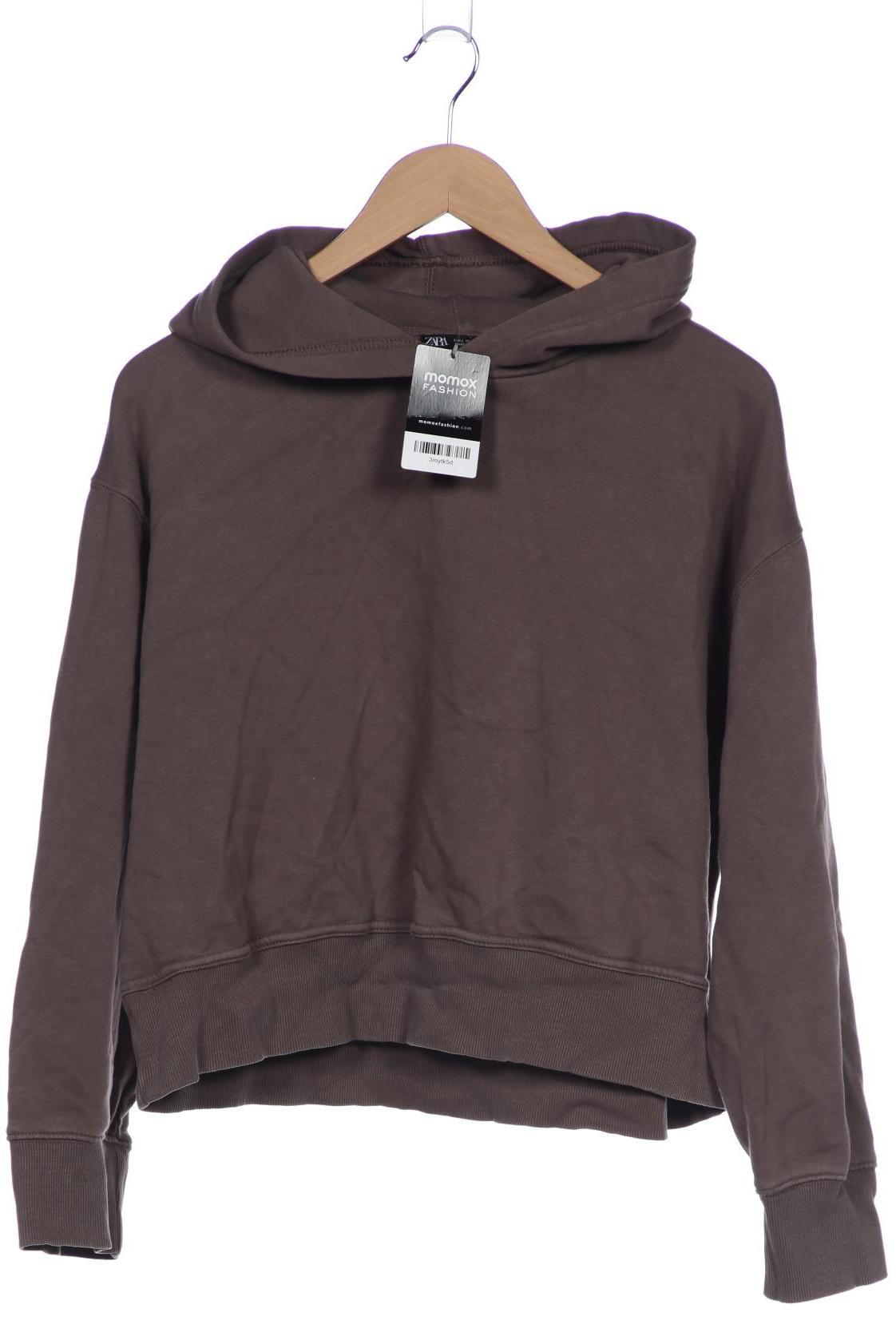 

Zara Damen Kapuzenpullover, braun, Gr. 42