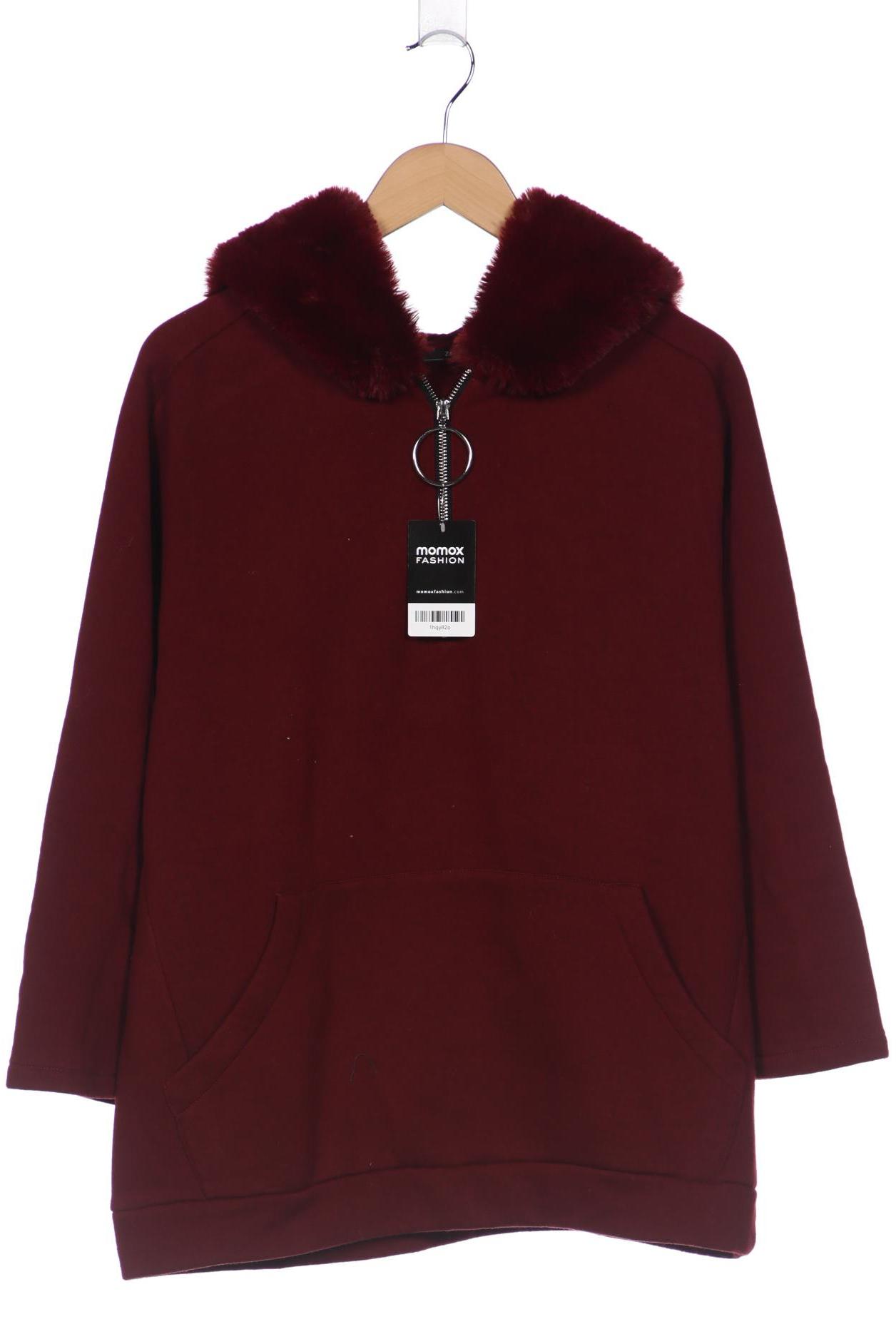 

ZARA Damen Kapuzenpullover, bordeaux