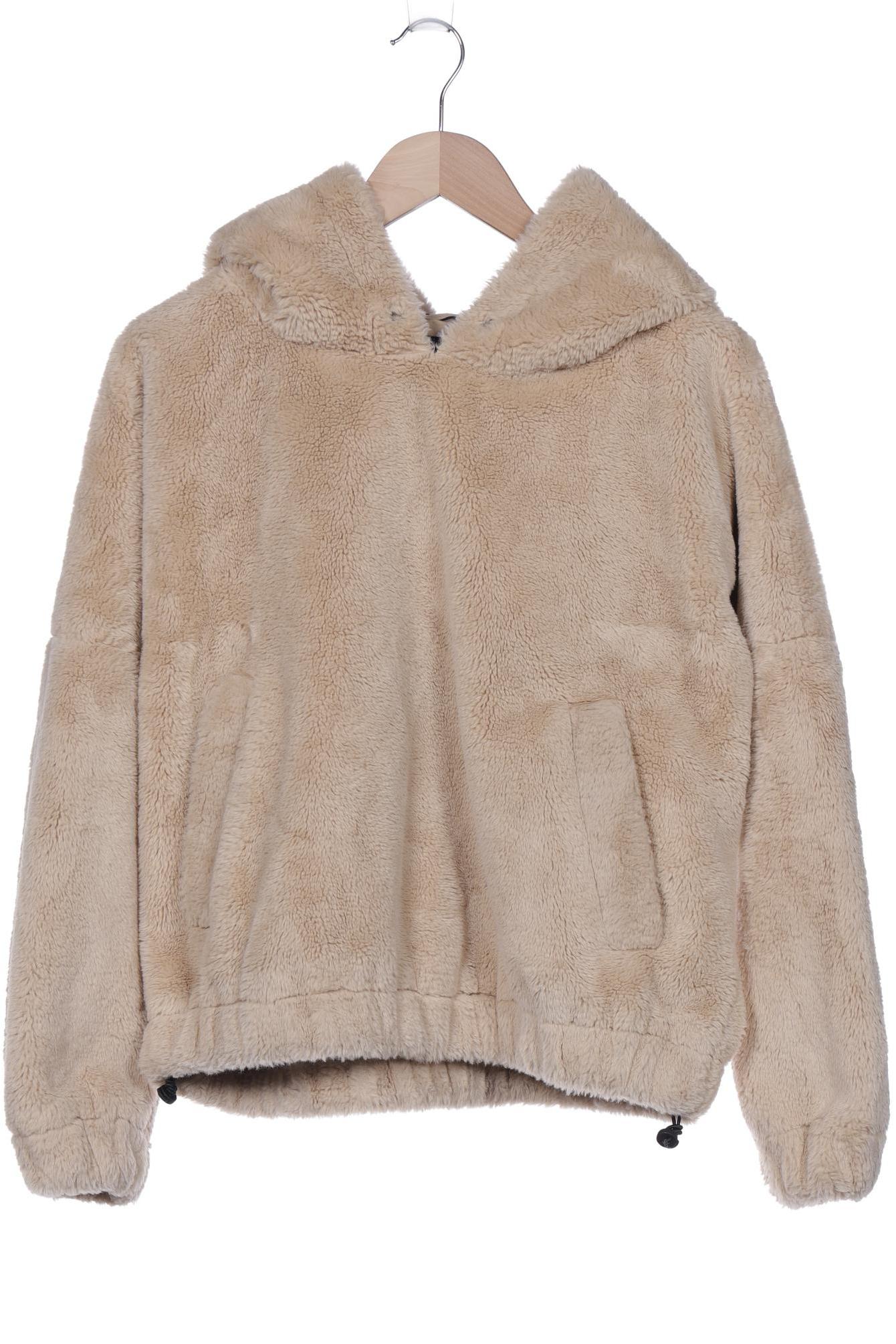 

Zara Damen Kapuzenpullover, beige, Gr. 38