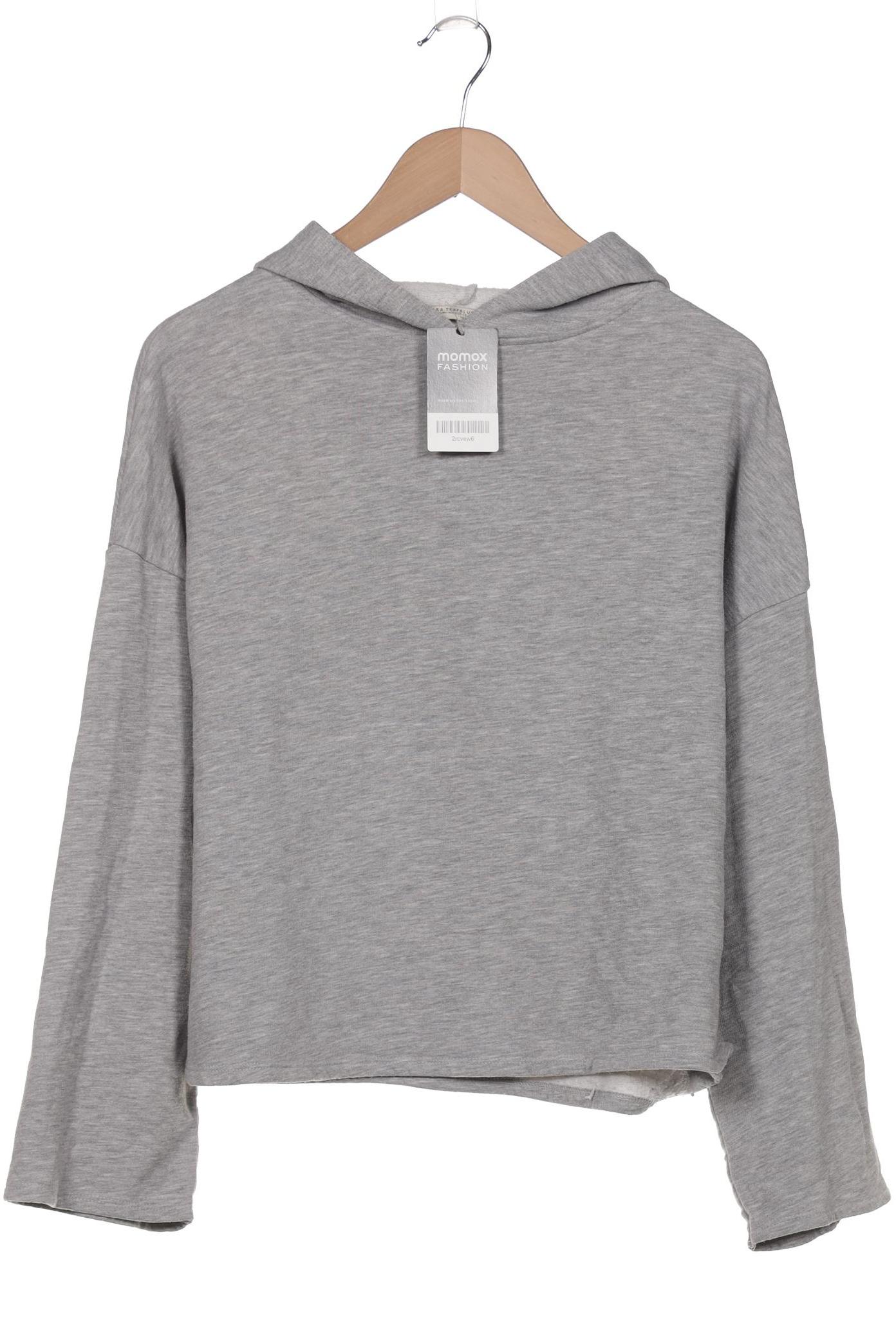 

Zara Damen Kapuzenpullover, grau, Gr. 38