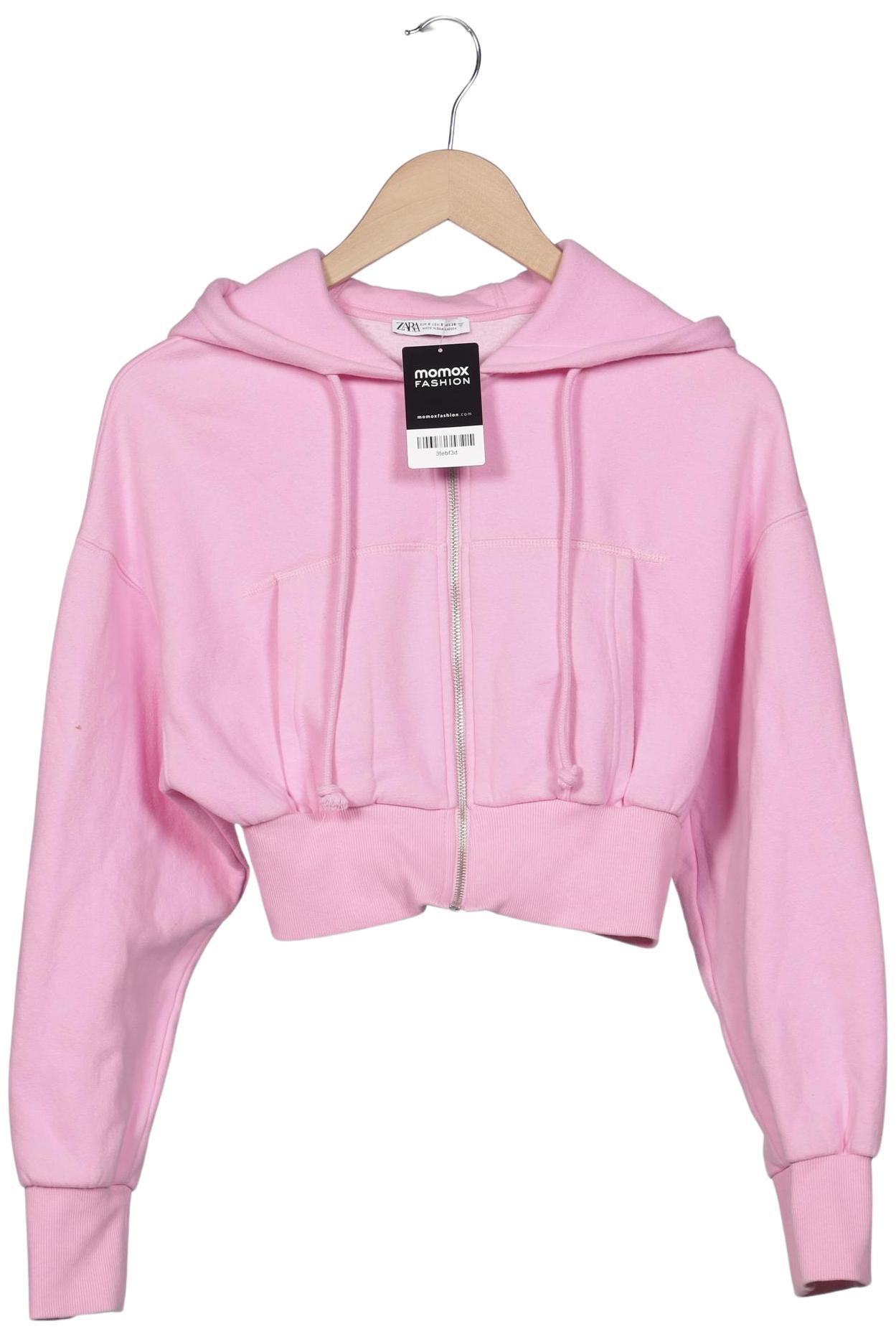 

Zara Damen Kapuzenpullover, pink, Gr. 36