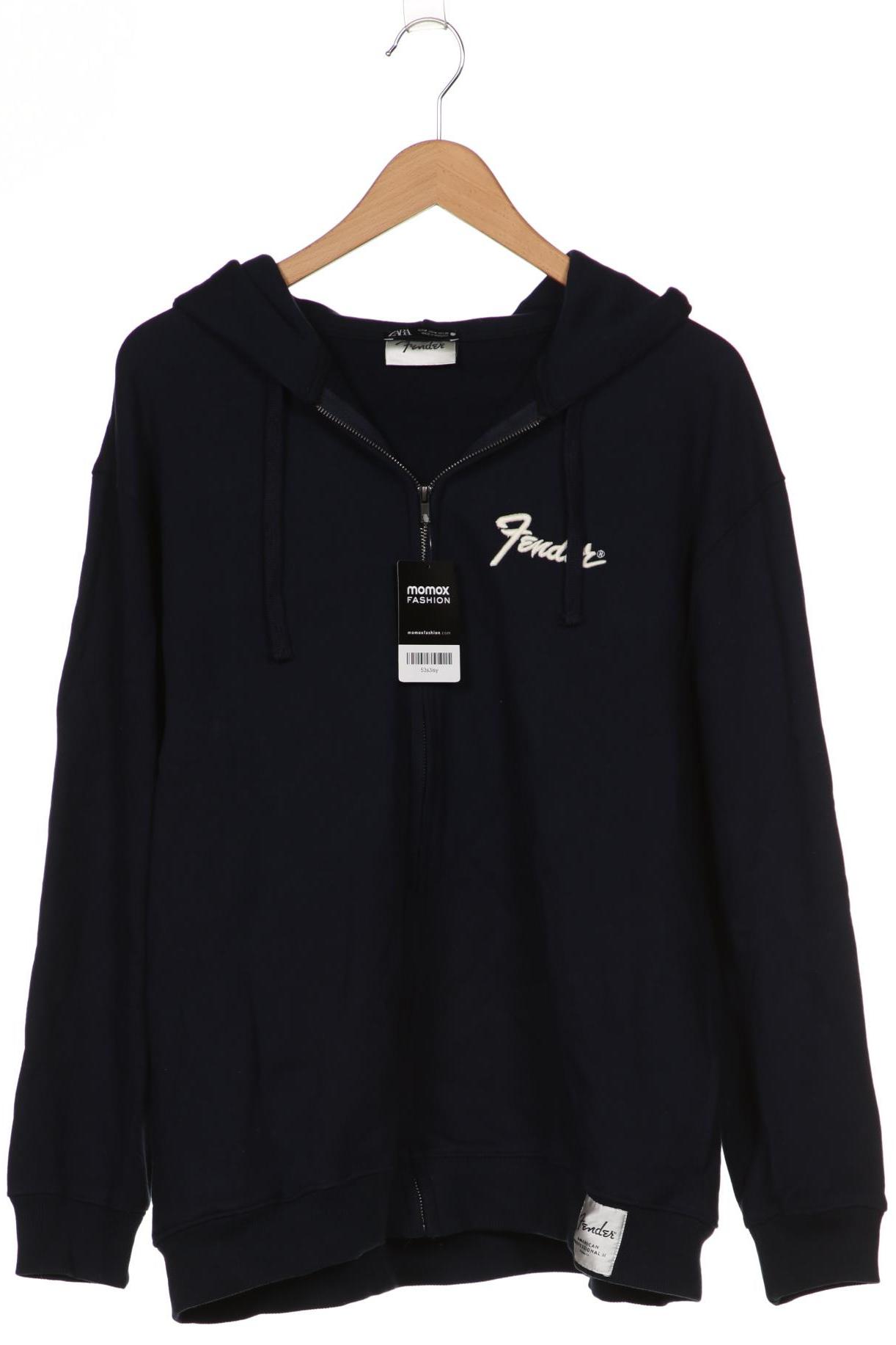 

ZARA Damen Kapuzenpullover, marineblau