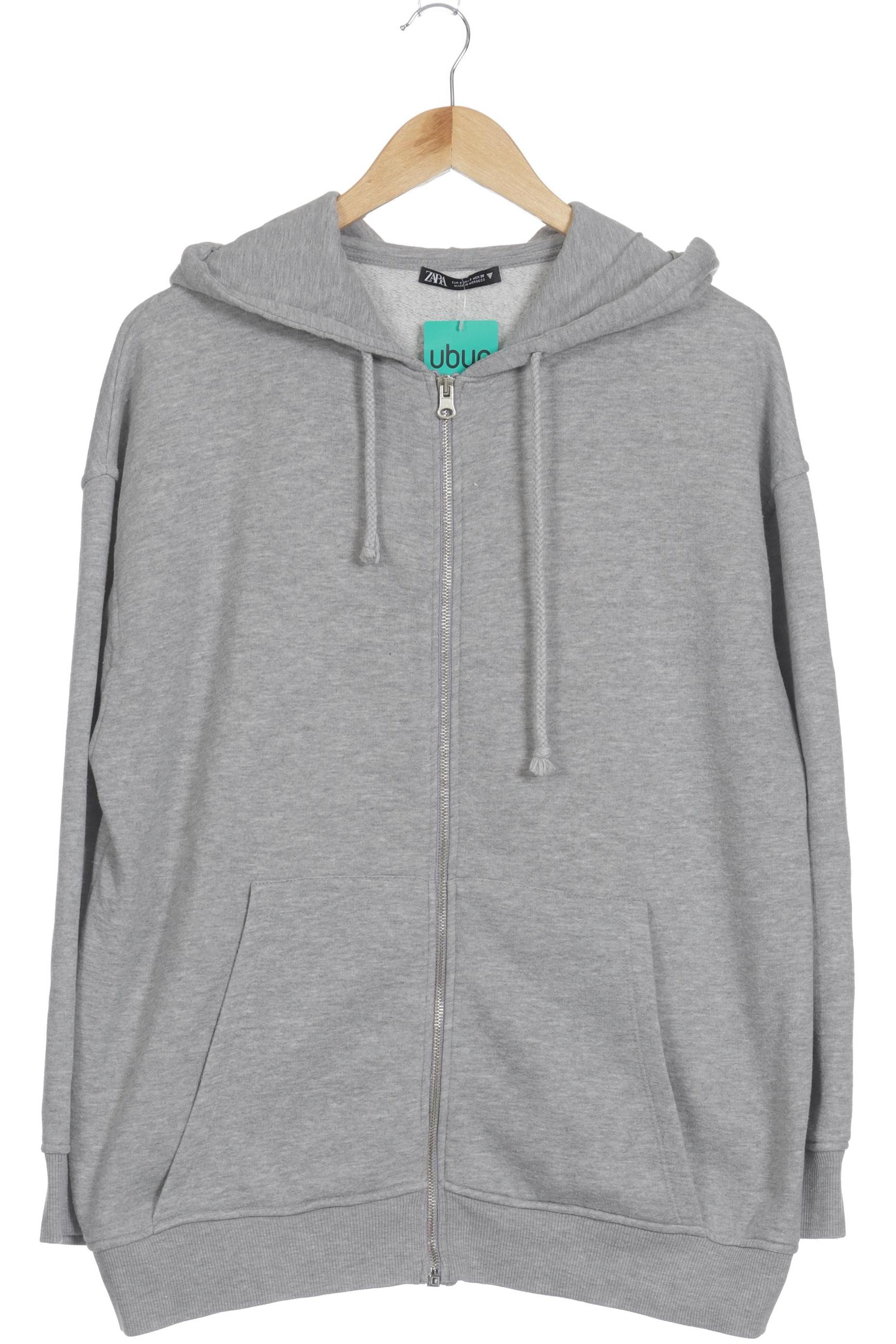 

Zara Damen Kapuzenpullover, grau, Gr. 36