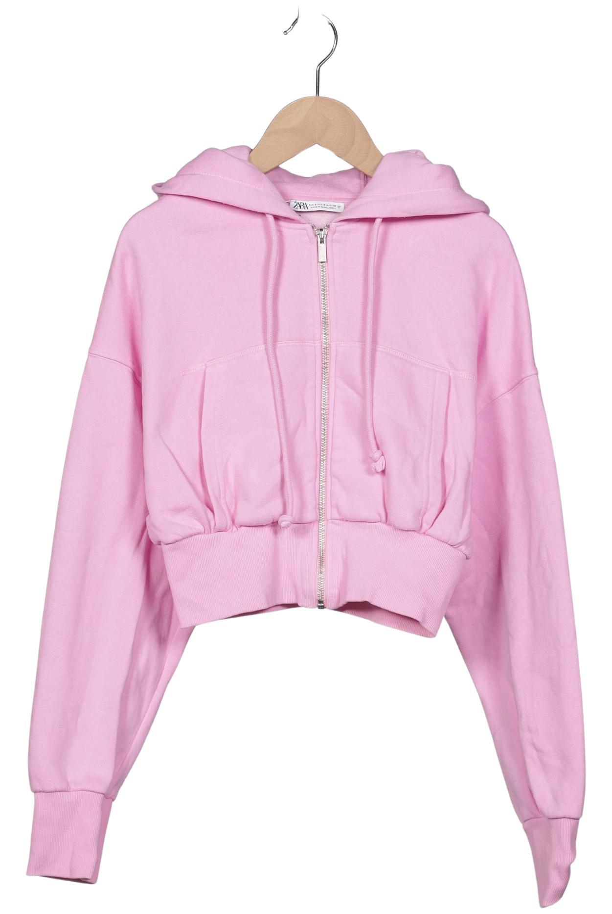 

Zara Damen Kapuzenpullover, pink, Gr. 36