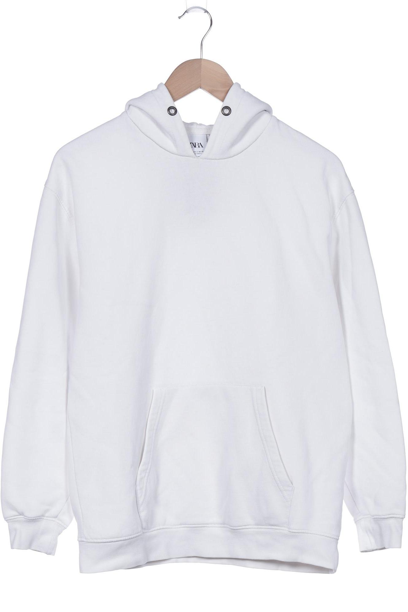 

Zara Damen Kapuzenpullover, weiß, Gr. 36