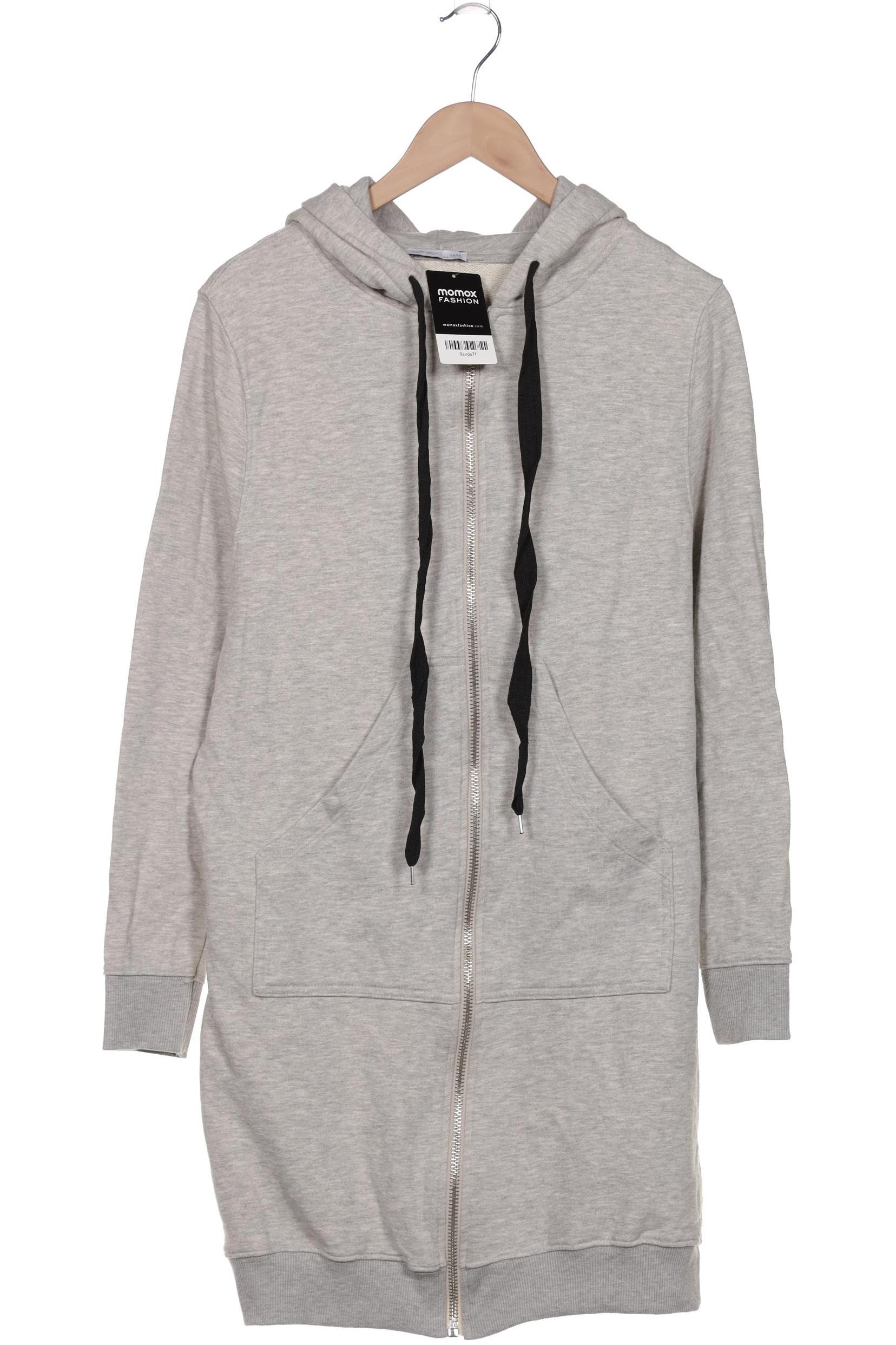 

Zara Damen Kapuzenpullover, grau, Gr. 38