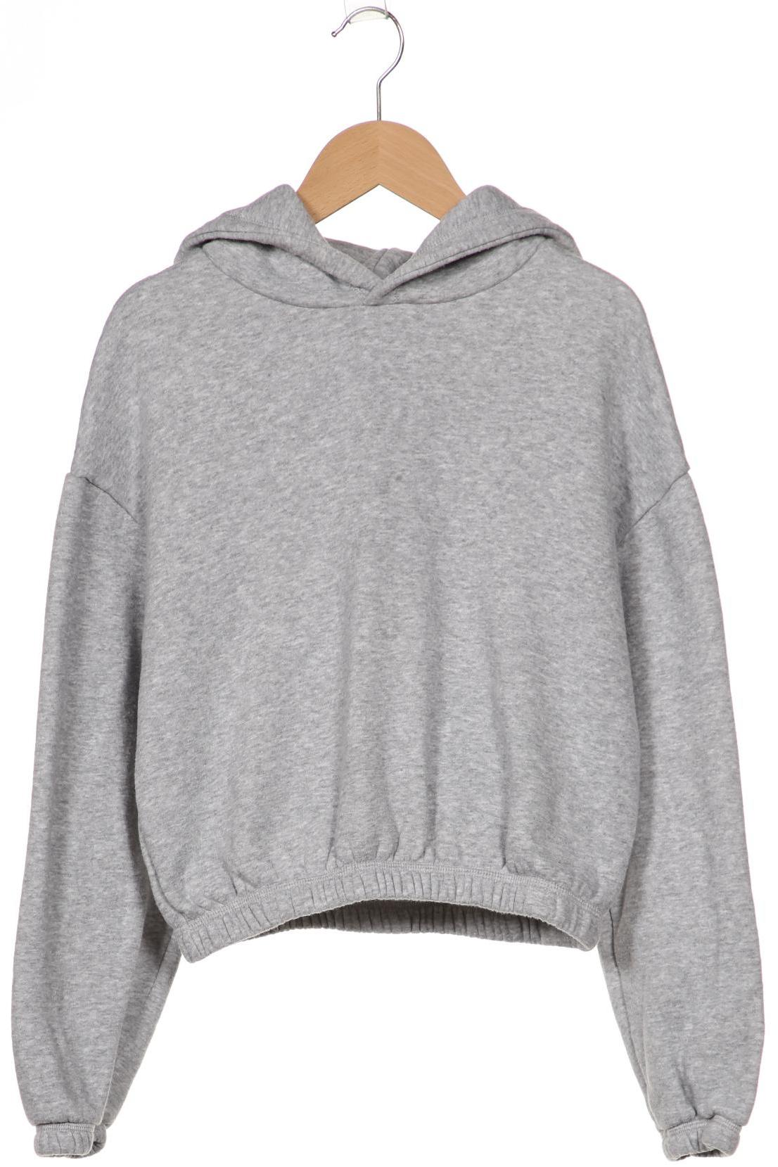 

ZARA Damen Kapuzenpullover, grau