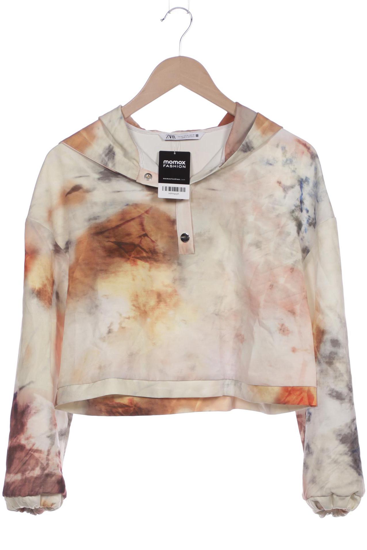 

Zara Damen Kapuzenpullover, cremeweiß, Gr. 34