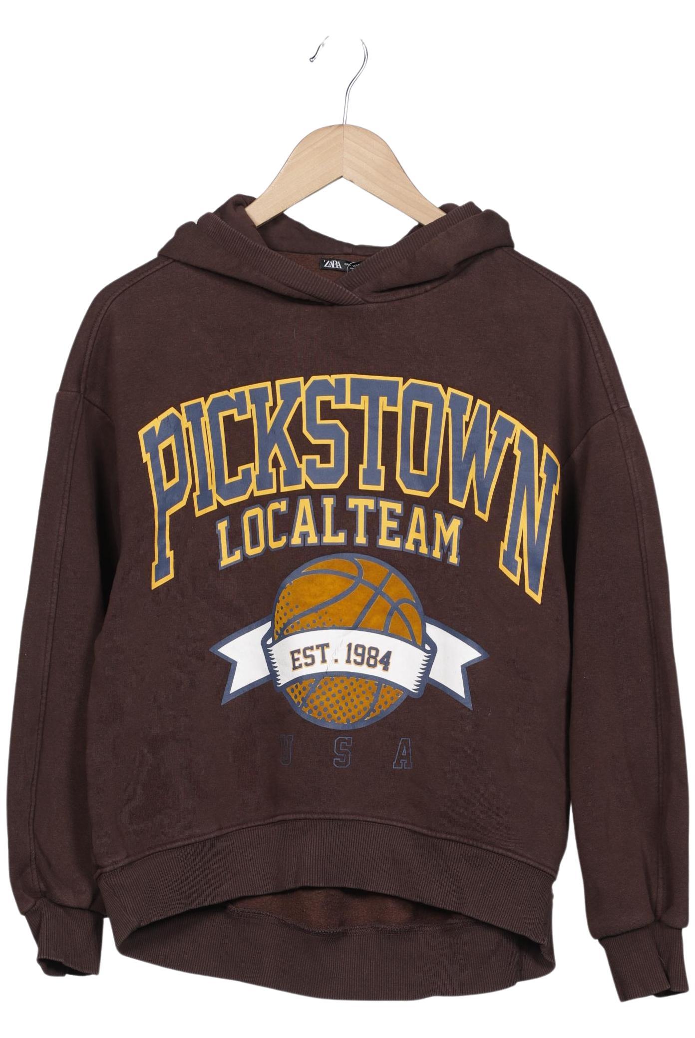 

Zara Damen Kapuzenpullover, braun, Gr. 36