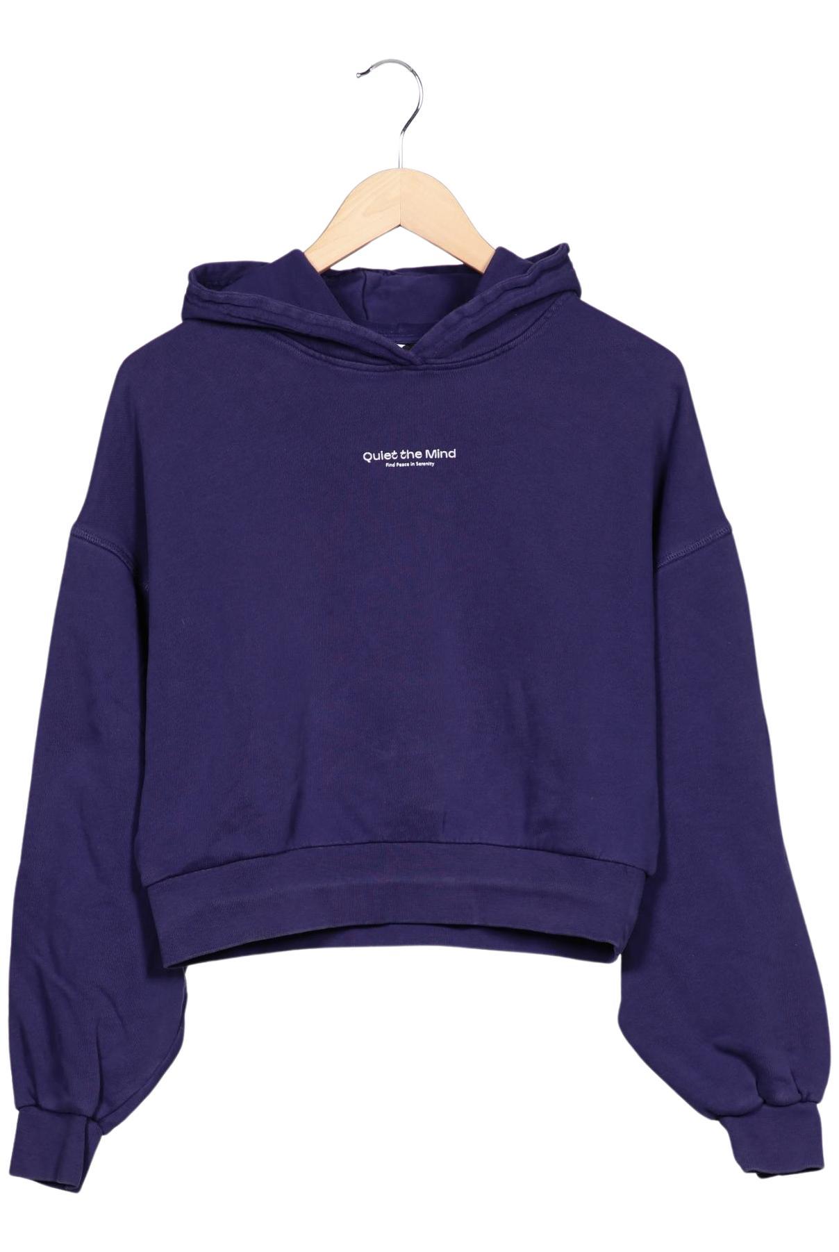 

Zara Damen Kapuzenpullover, marineblau, Gr. 36