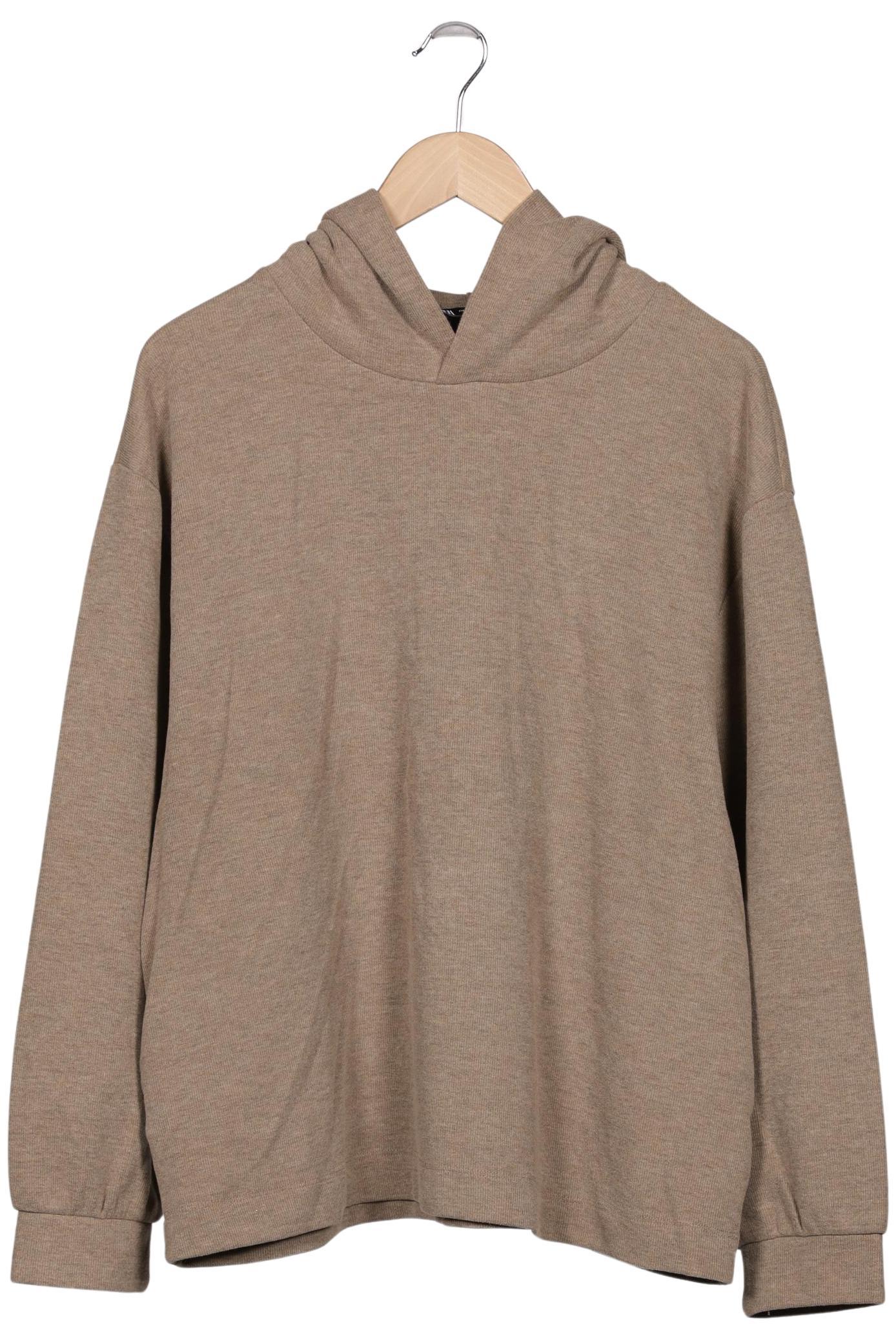 

Zara Damen Kapuzenpullover, braun, Gr. 44