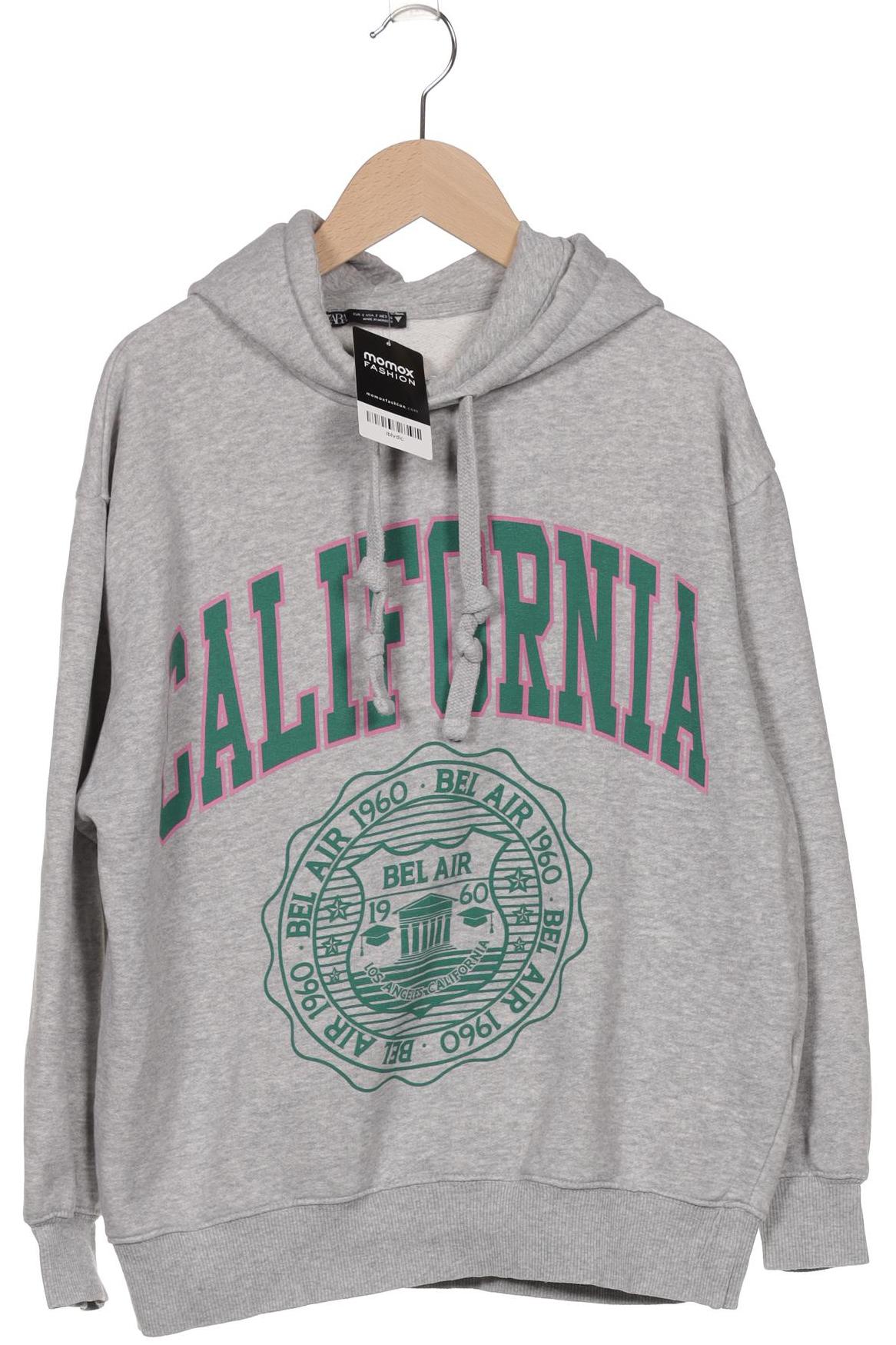 

Zara Damen Kapuzenpullover, grau, Gr. 36