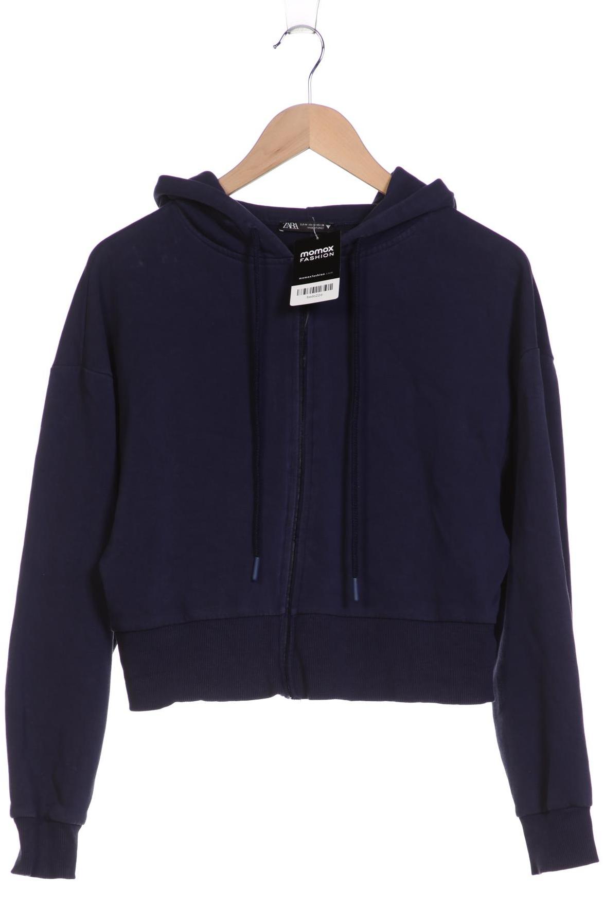 

Zara Damen Kapuzenpullover, marineblau, Gr. 38