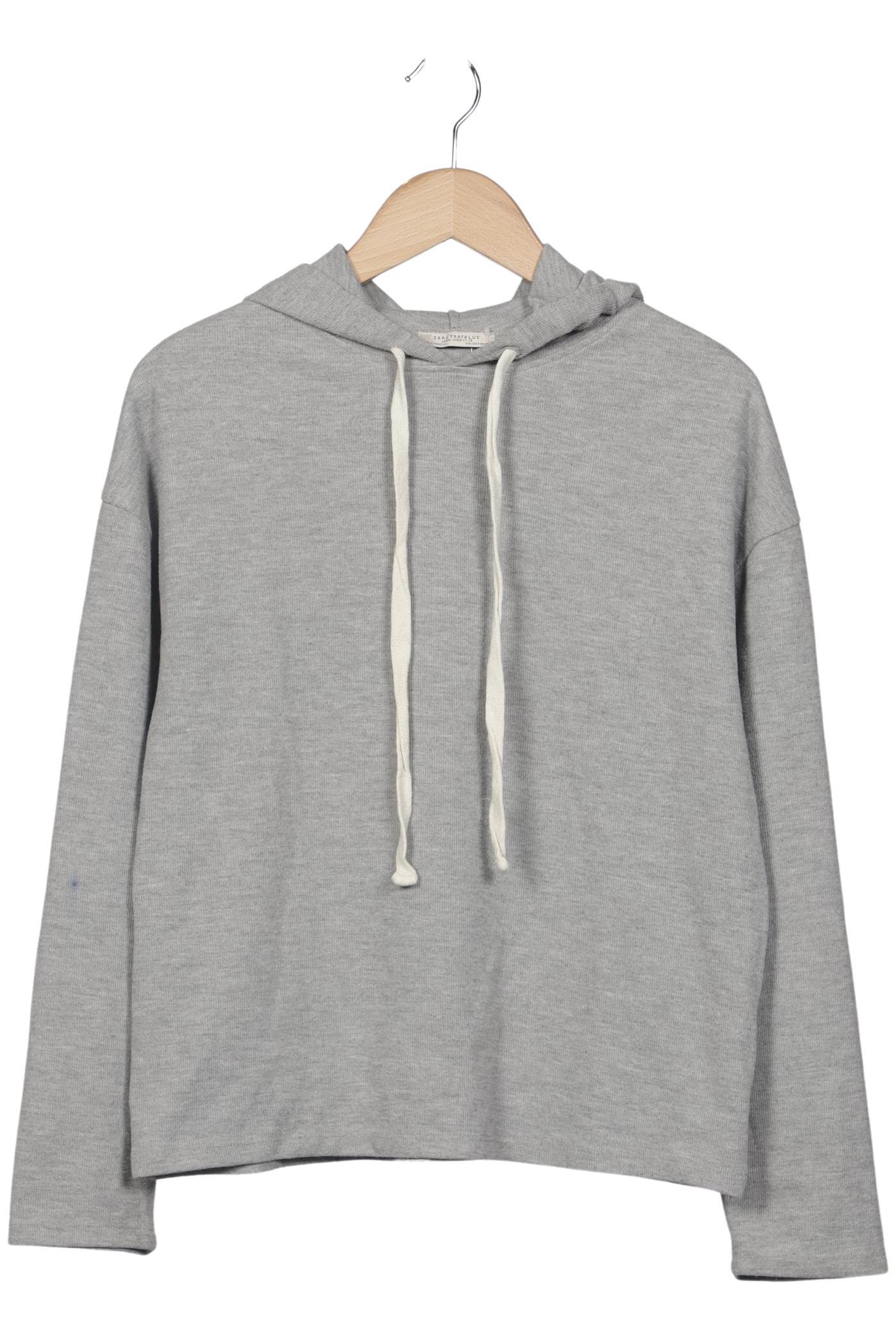 

Zara Damen Kapuzenpullover, grau, Gr. 36