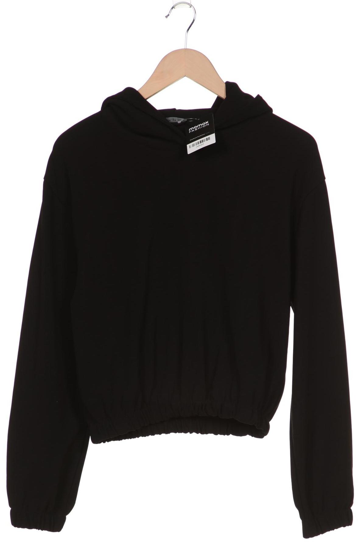 

ZARA Damen Kapuzenpullover, schwarz