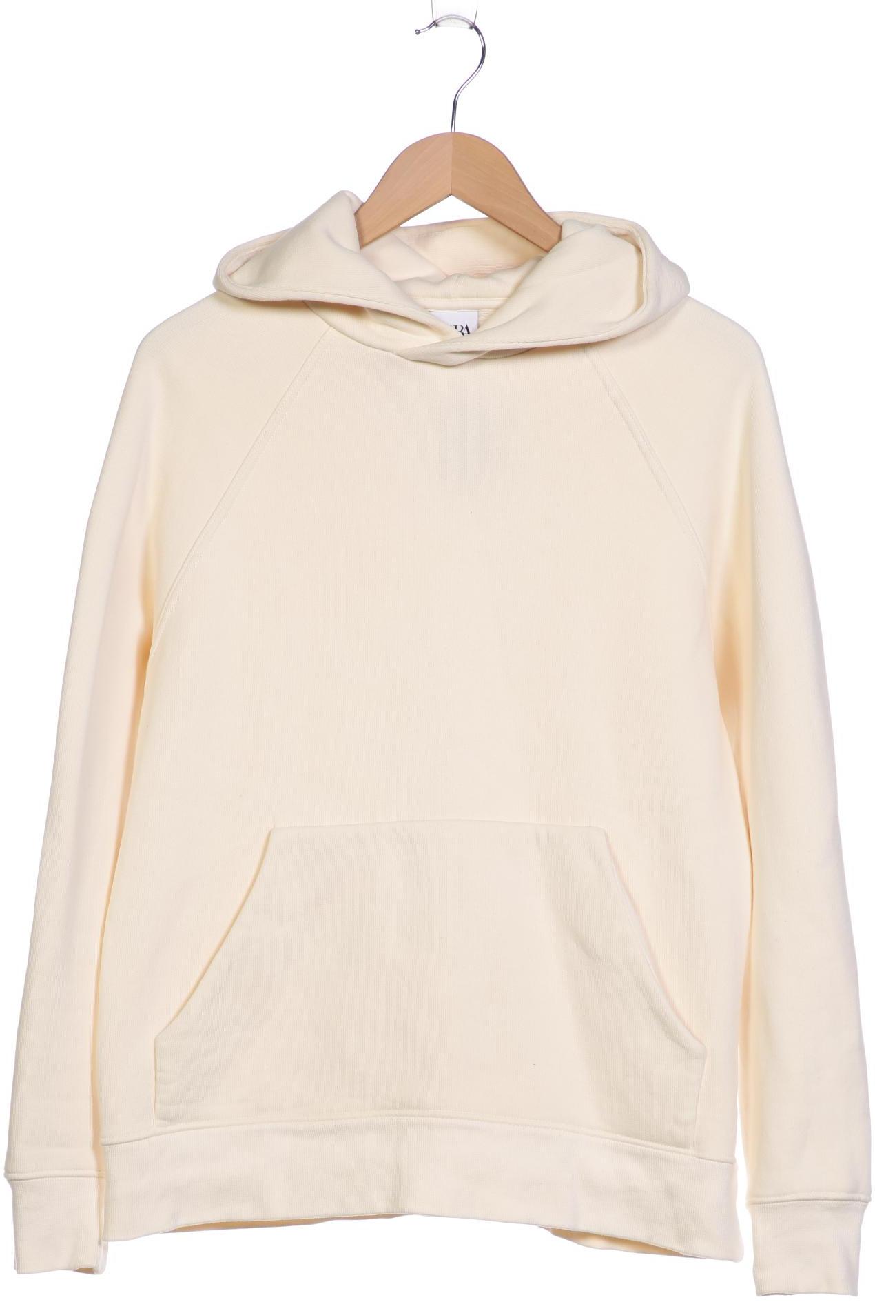 

Zara Damen Kapuzenpullover, cremeweiß, Gr. 36