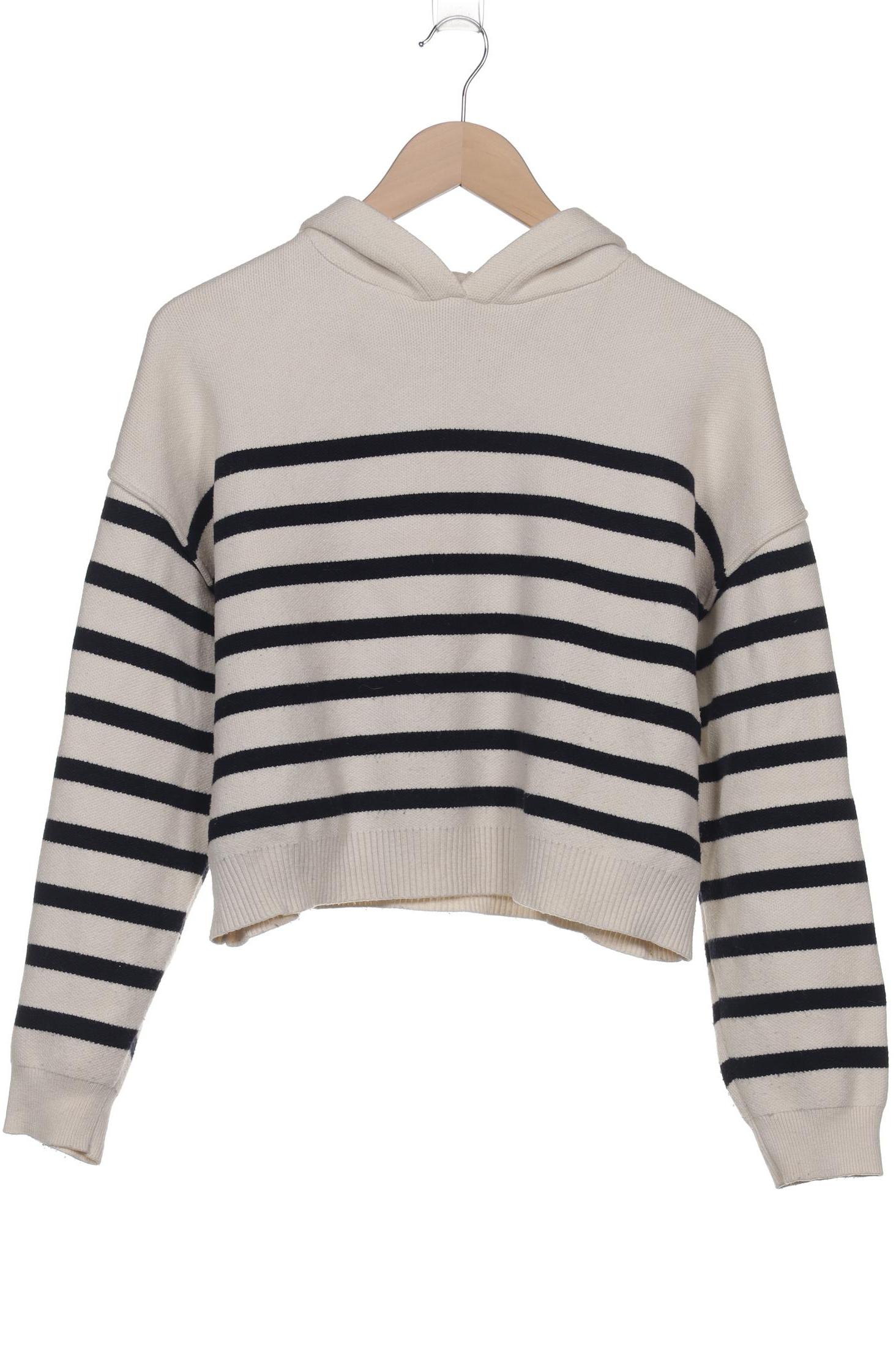

Zara Damen Kapuzenpullover, cremeweiß, Gr. 38