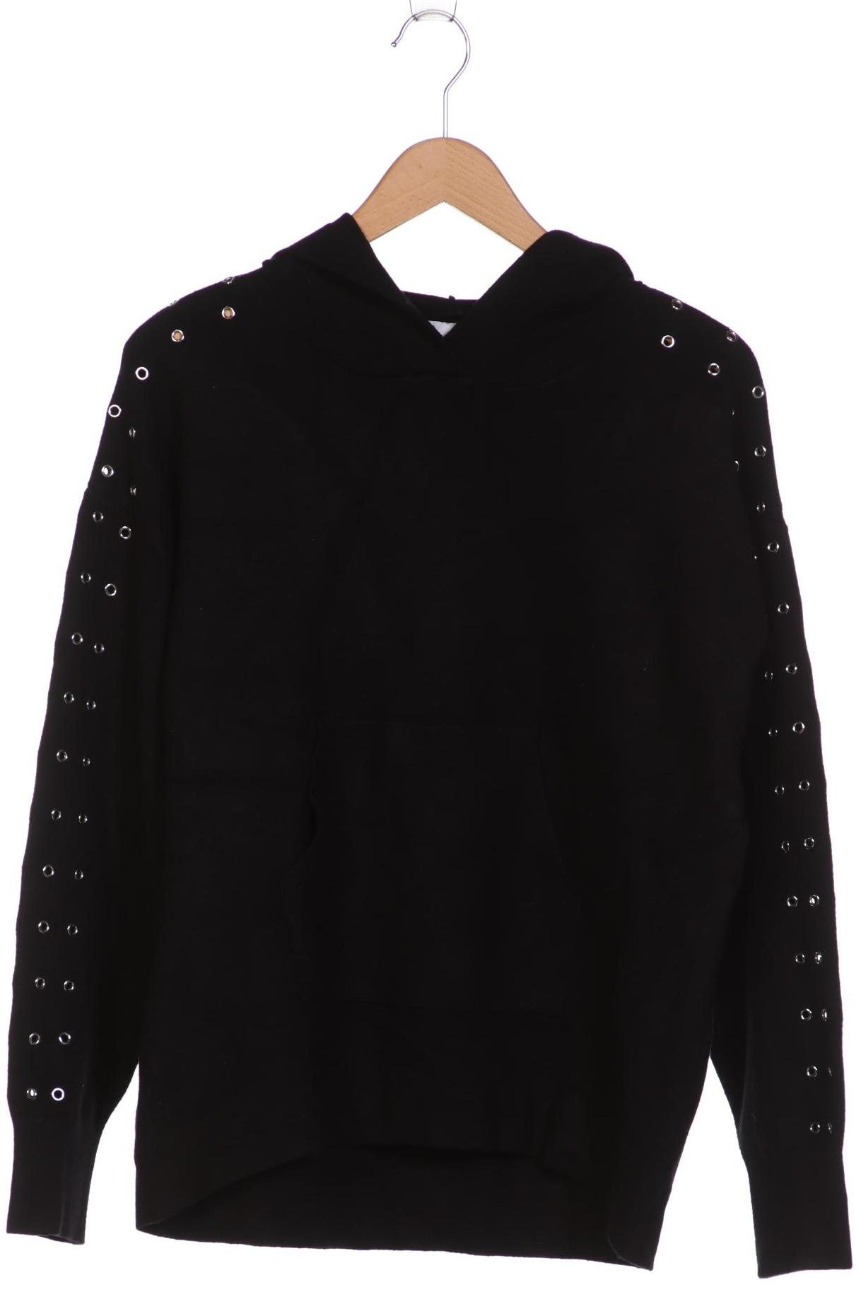 

ZARA Damen Kapuzenpullover, schwarz