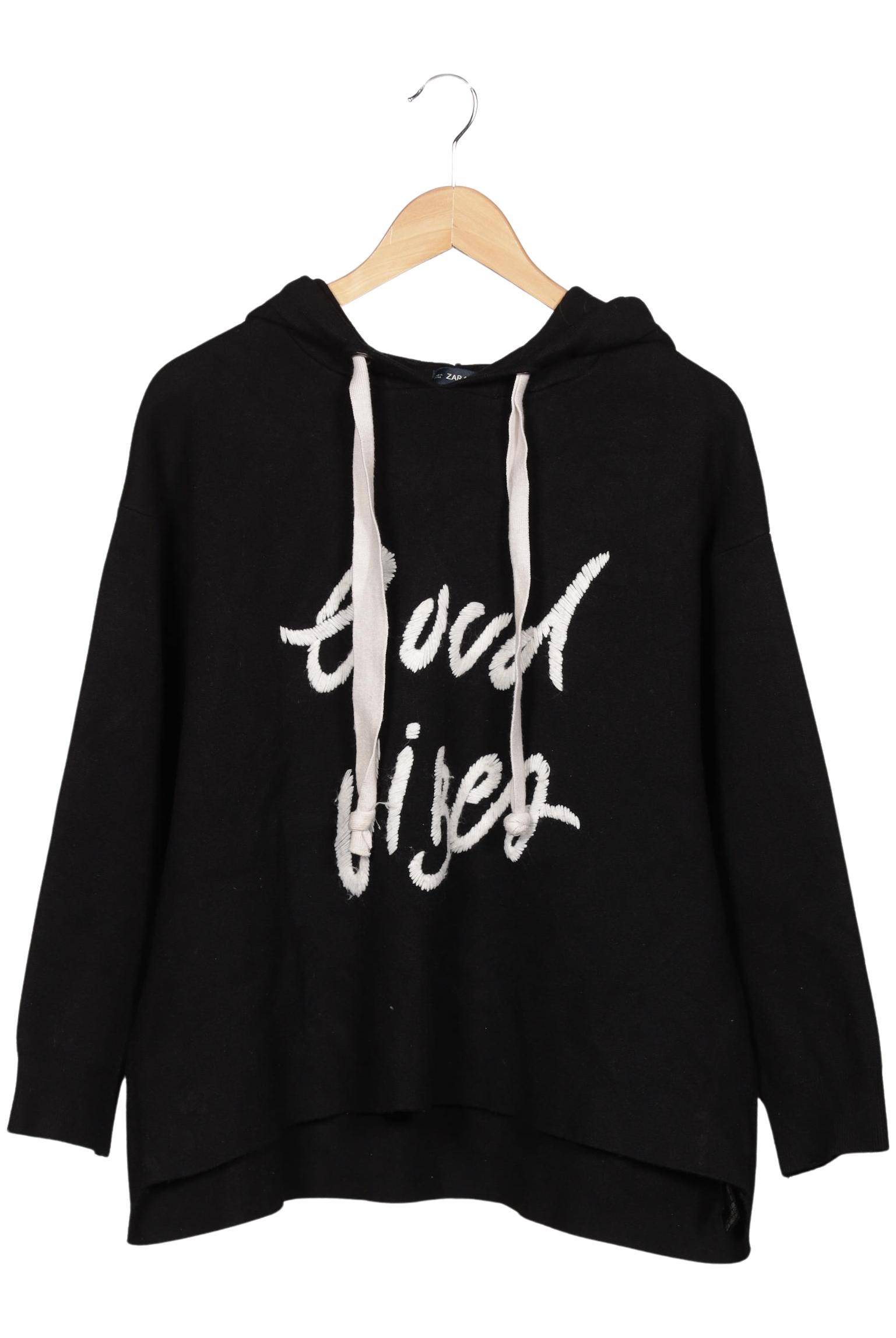 

Zara Damen Kapuzenpullover, schwarz, Gr. 36