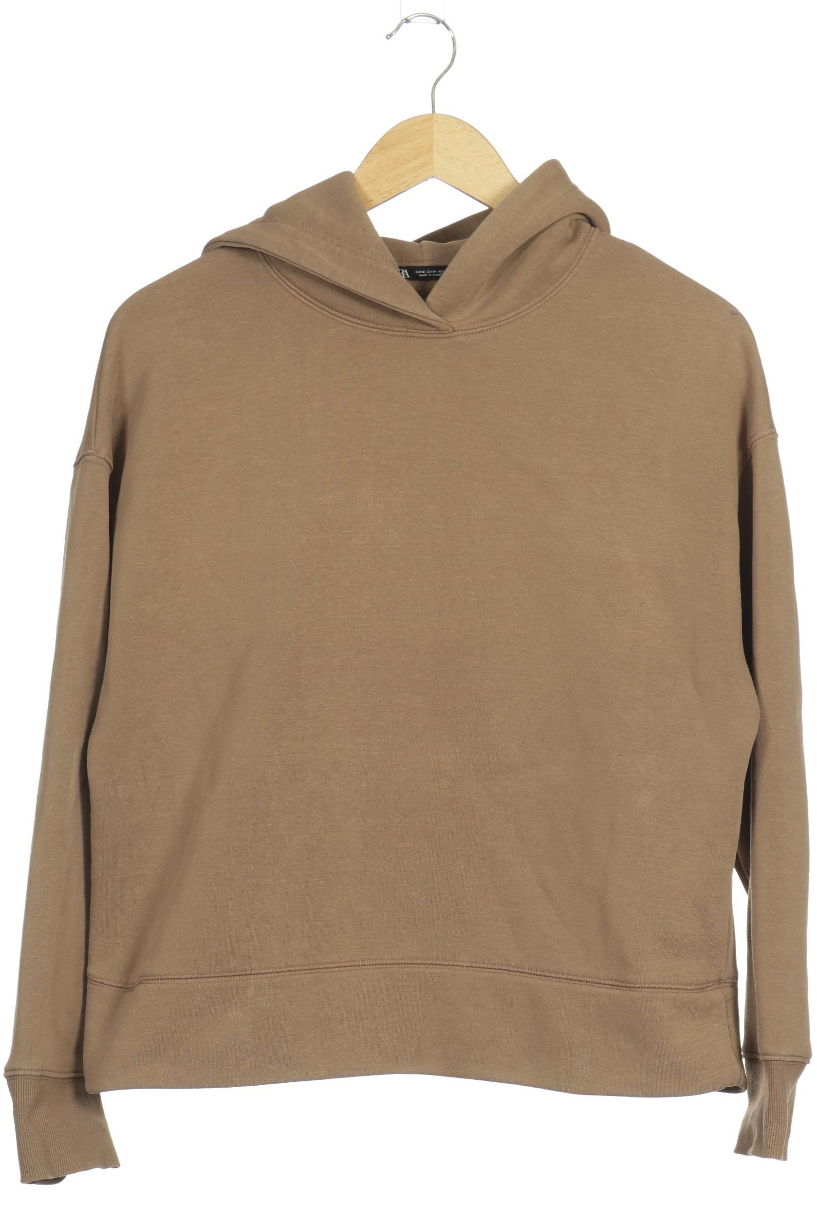 

Zara Damen Kapuzenpullover, braun, Gr.