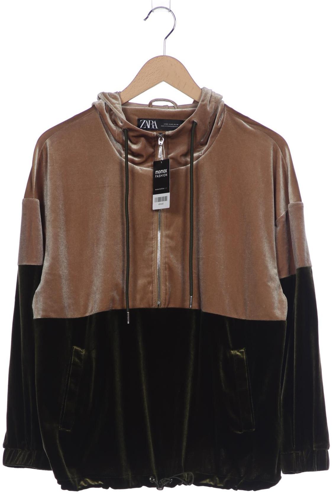 

Zara Damen Kapuzenpullover, beige, Gr. 38