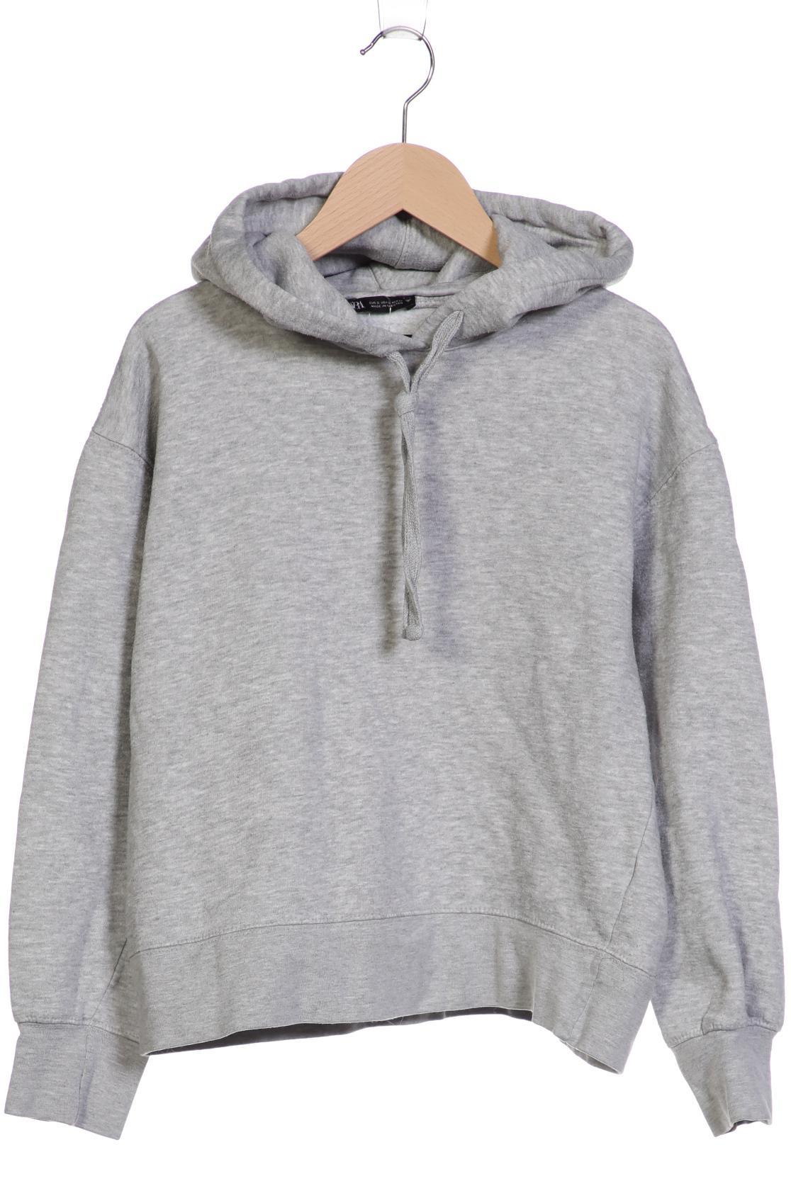 

Zara Damen Kapuzenpullover, grau, Gr. 36