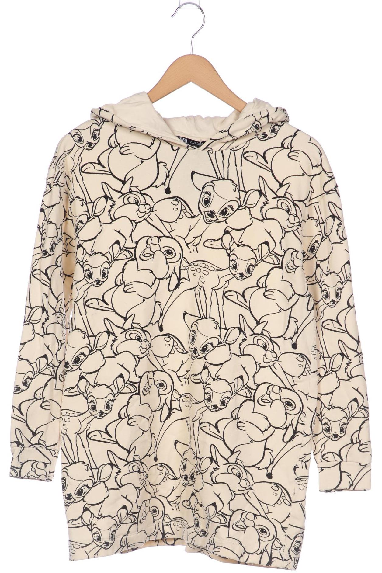 

Zara Damen Kapuzenpullover, beige, Gr. 36