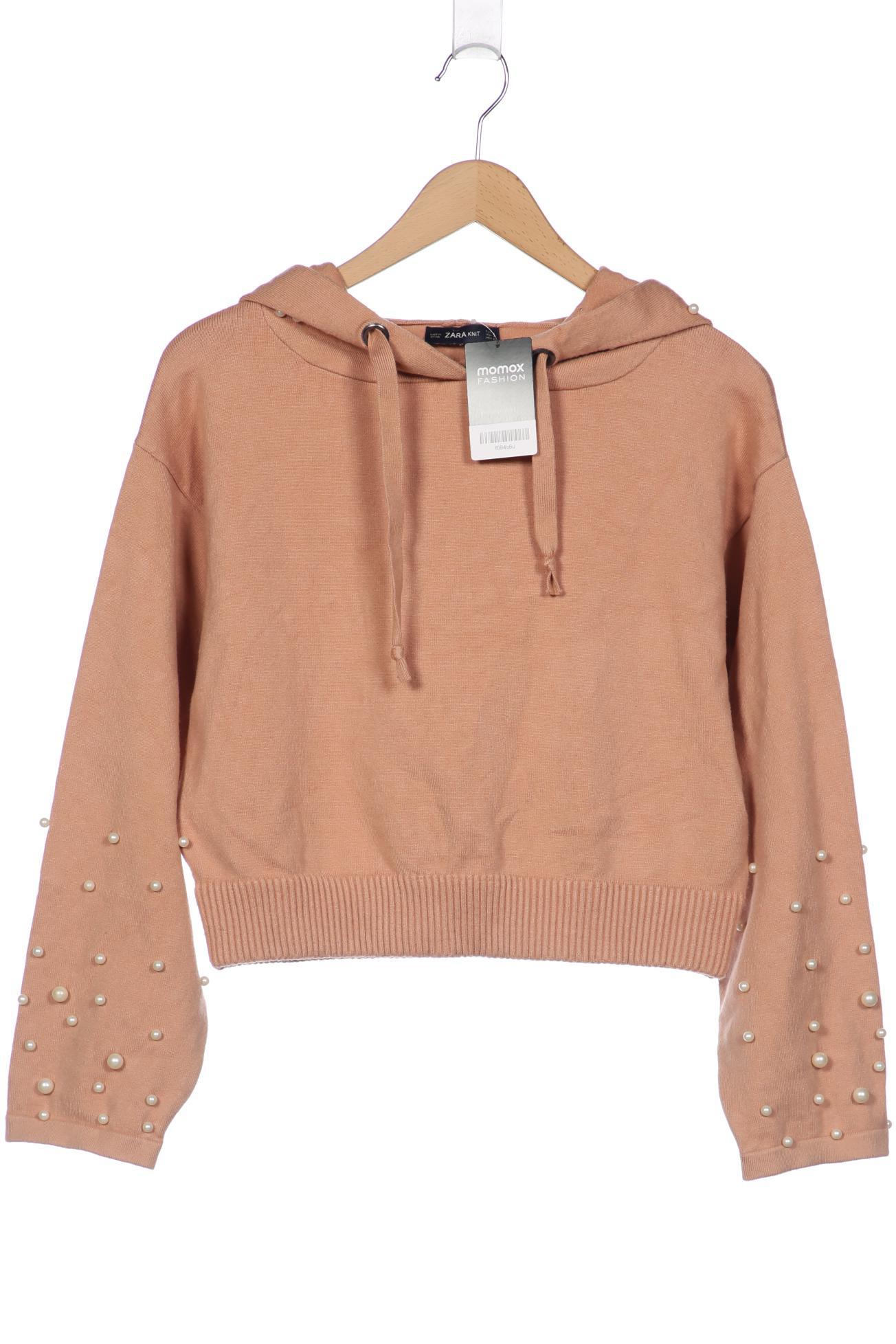 

ZARA Damen Kapuzenpullover, beige