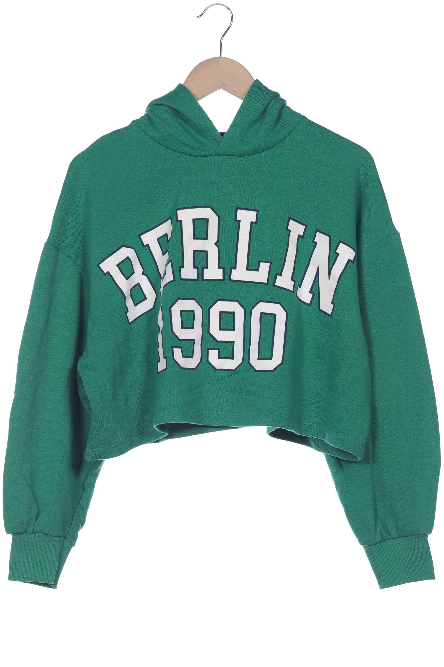 

Zara Damen Kapuzenpullover, grün, Gr. 38
