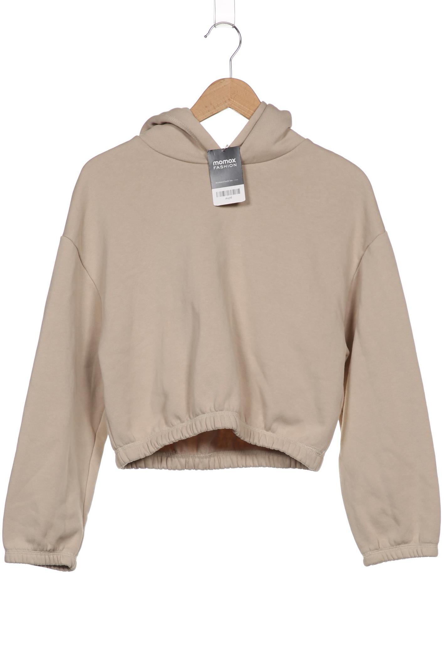 

Zara Damen Kapuzenpullover, beige, Gr. 38