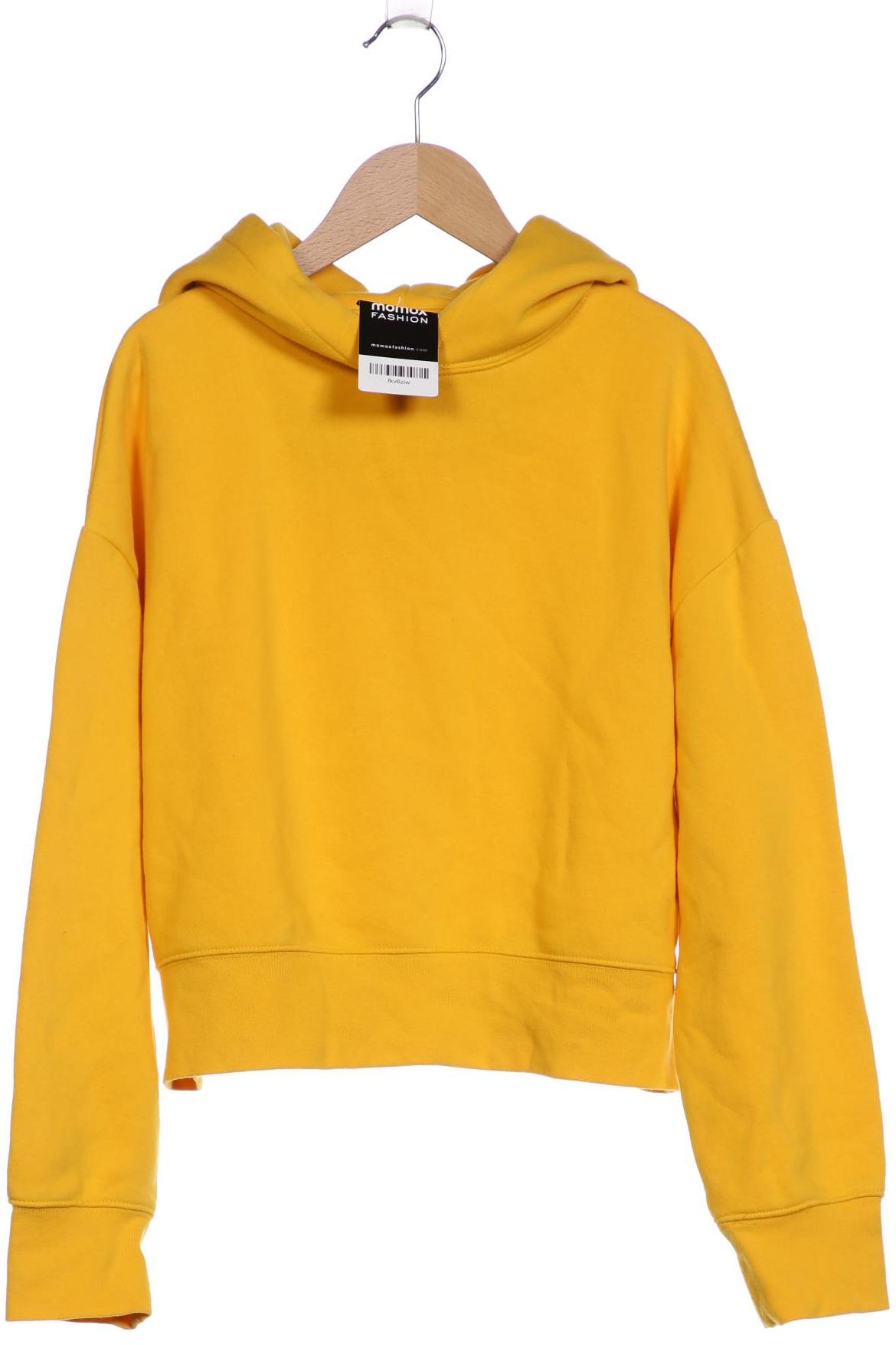 

Zara Damen Kapuzenpullover, gelb, Gr. 36