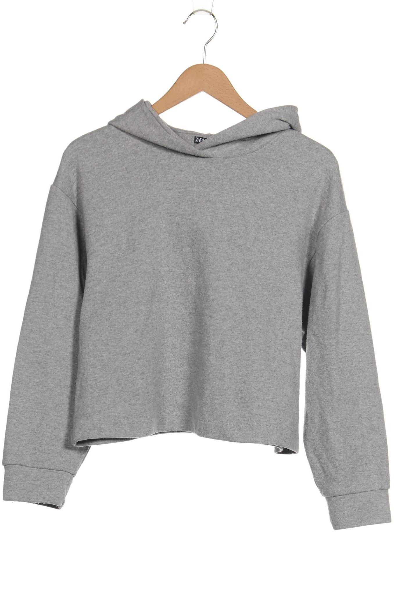 

Zara Damen Kapuzenpullover, grau, Gr. 36