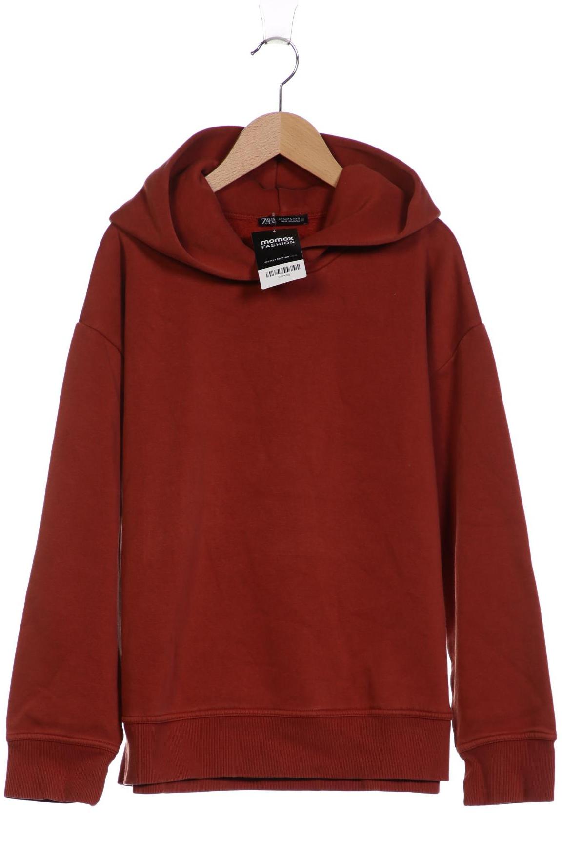 

Zara Damen Kapuzenpullover, rot, Gr. 44