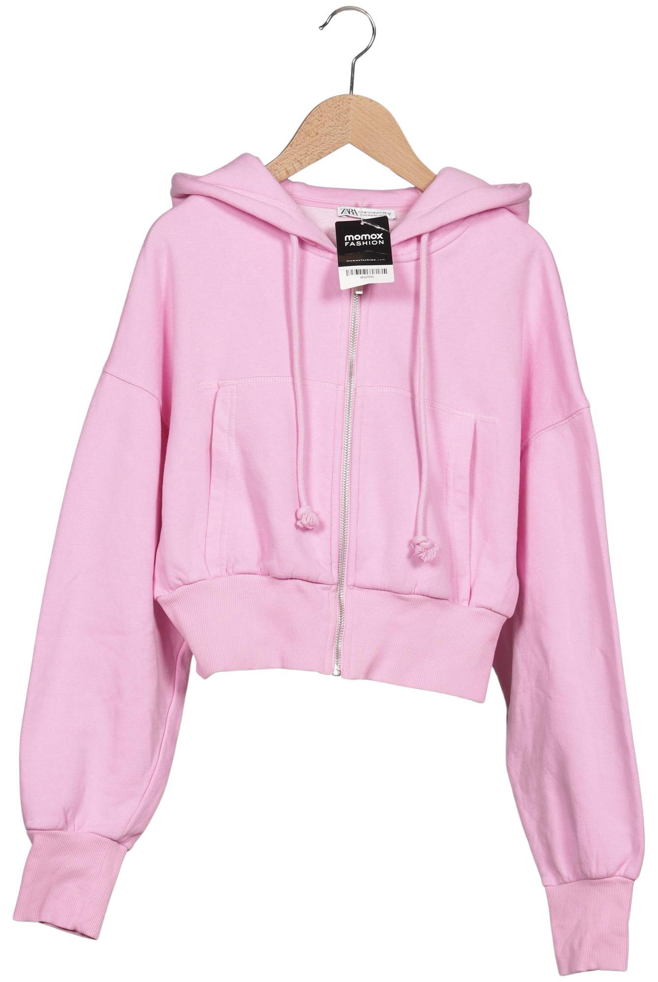 

Zara Damen Kapuzenpullover, pink, Gr. 38