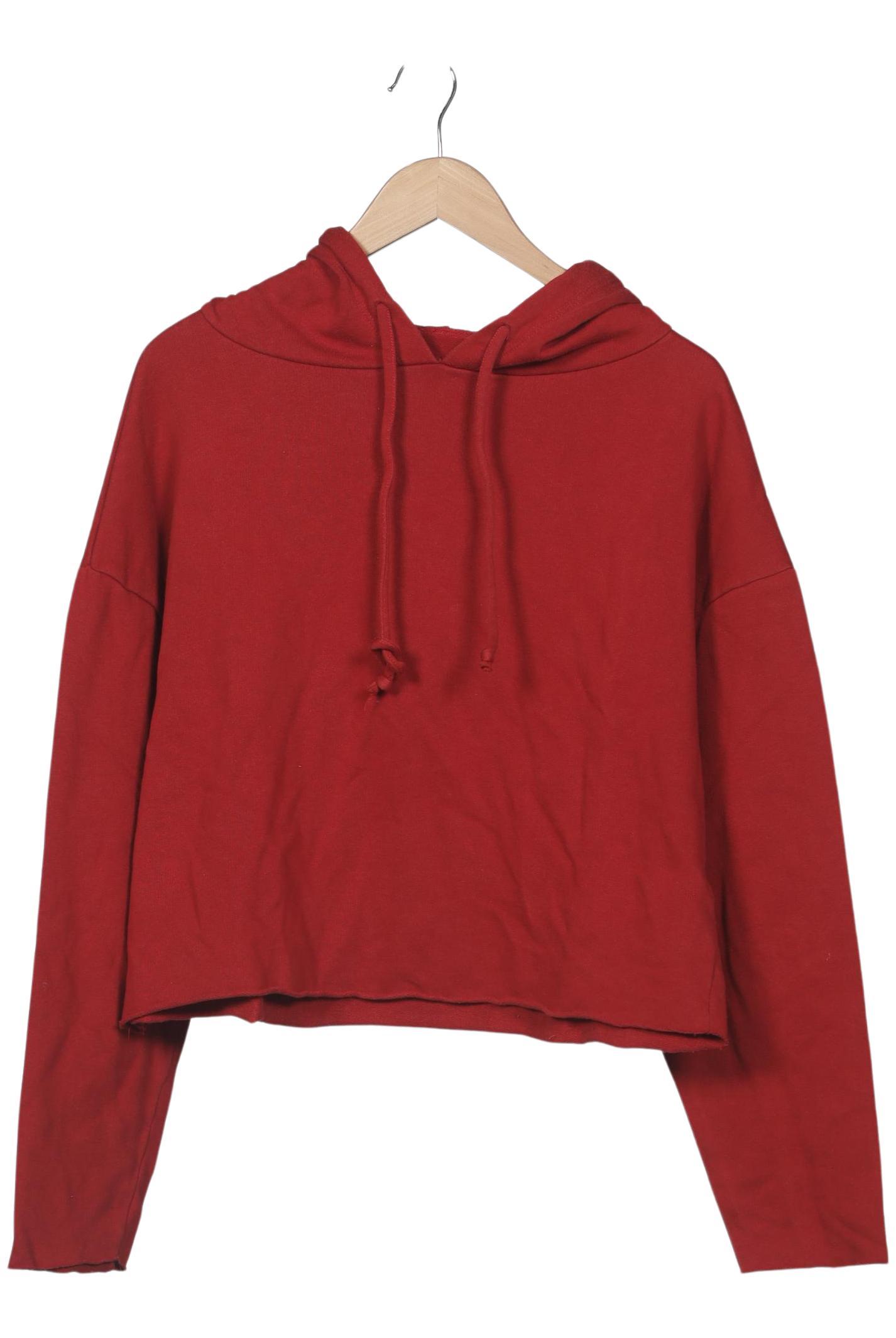 

Zara Damen Kapuzenpullover, rot, Gr. 38