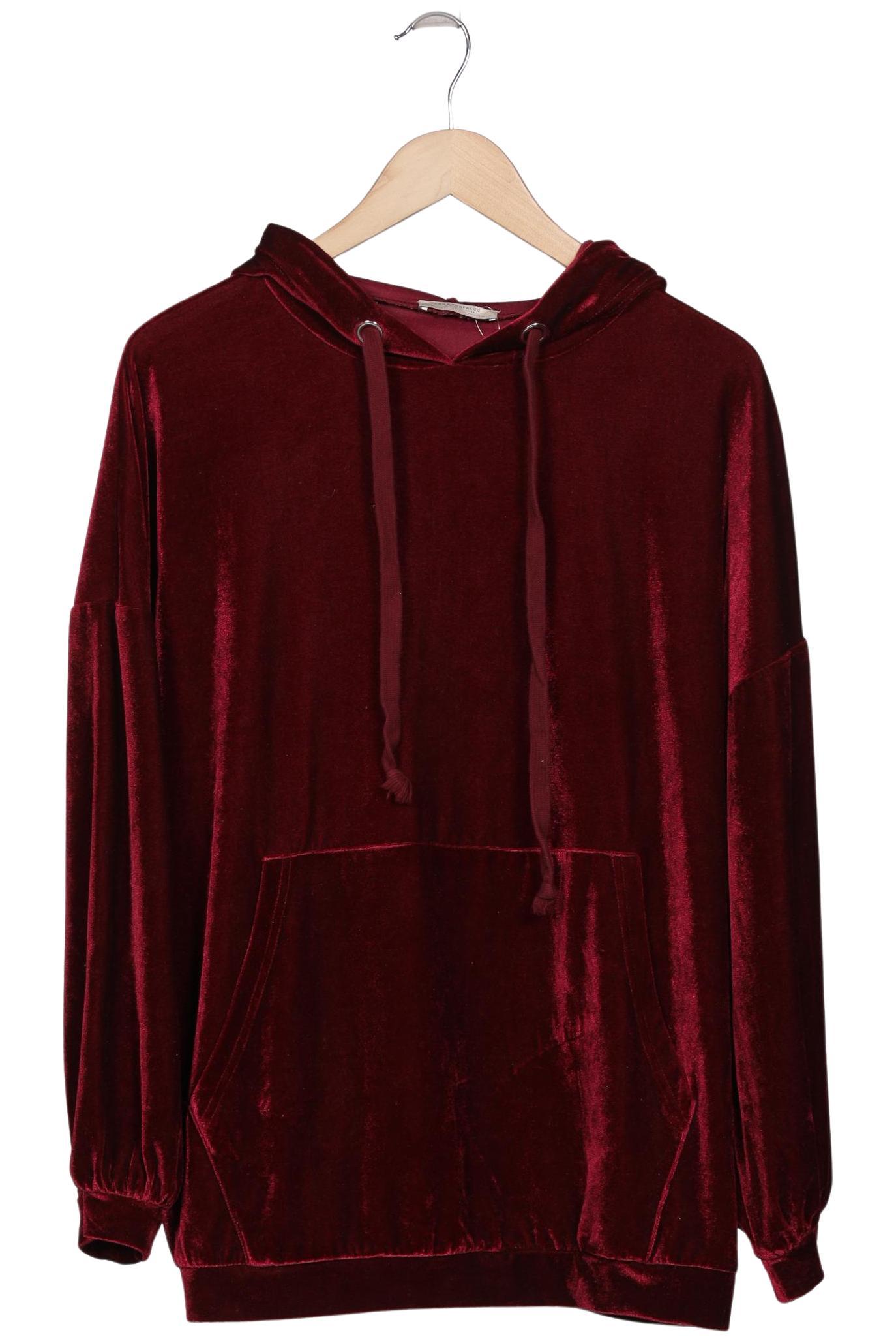 

Zara Damen Kapuzenpullover, bordeaux, Gr. 36