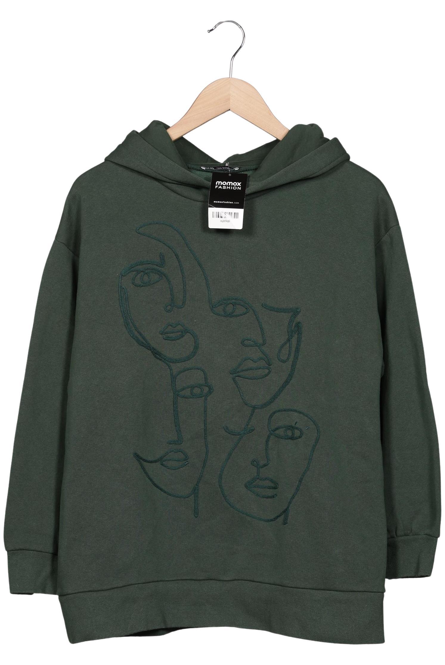 

Zara Damen Kapuzenpullover, grün, Gr. 42