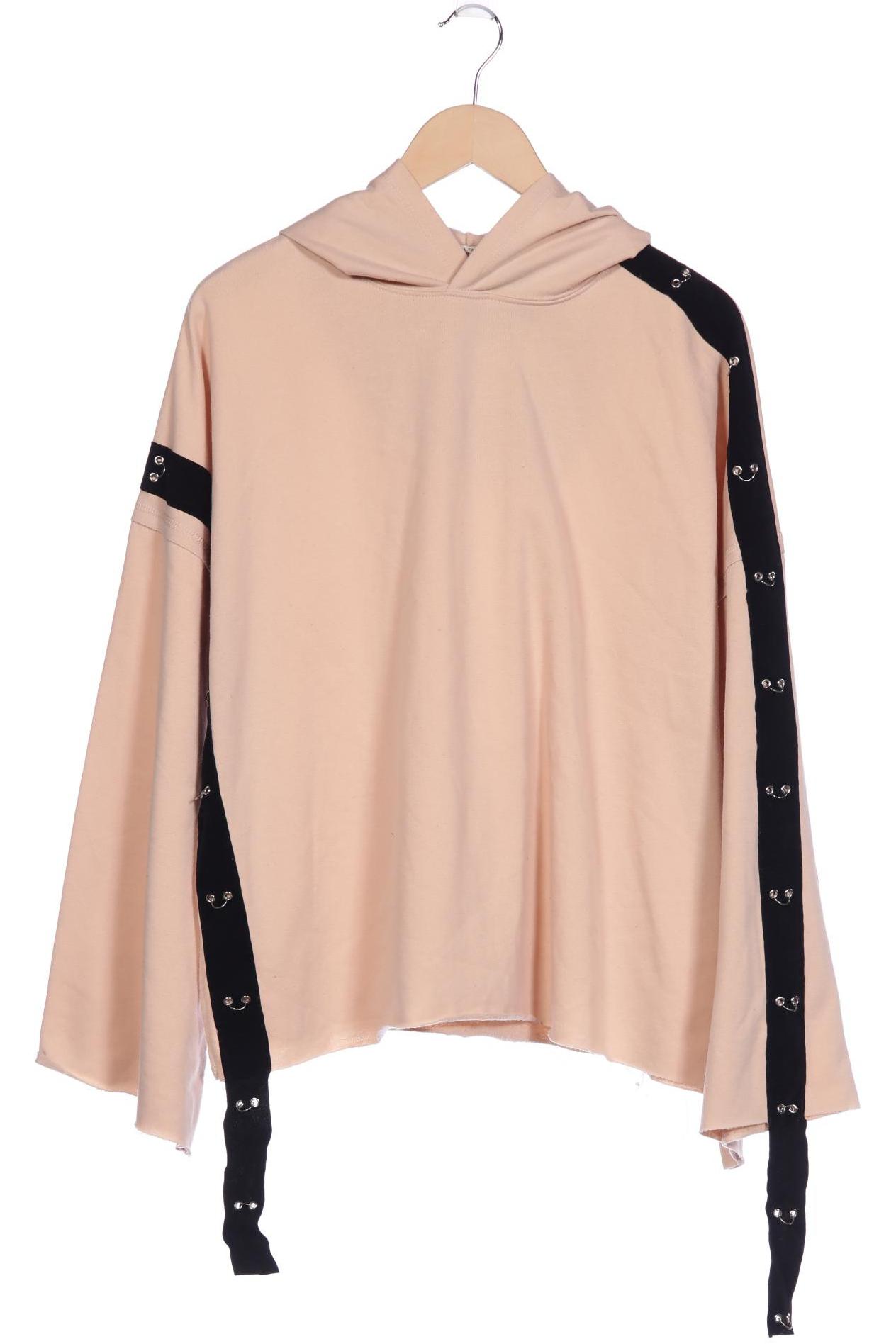 

Zara Damen Kapuzenpullover, beige, Gr. 38