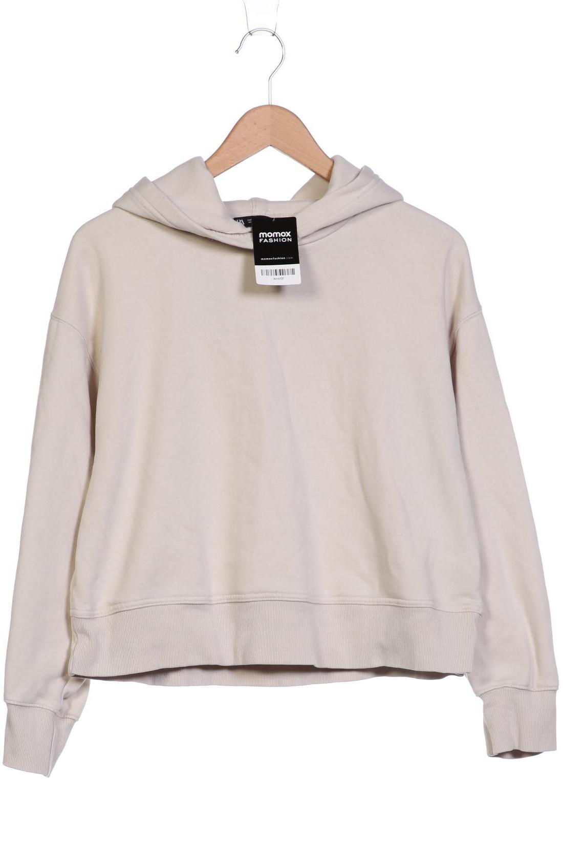 

ZARA Damen Kapuzenpullover, beige