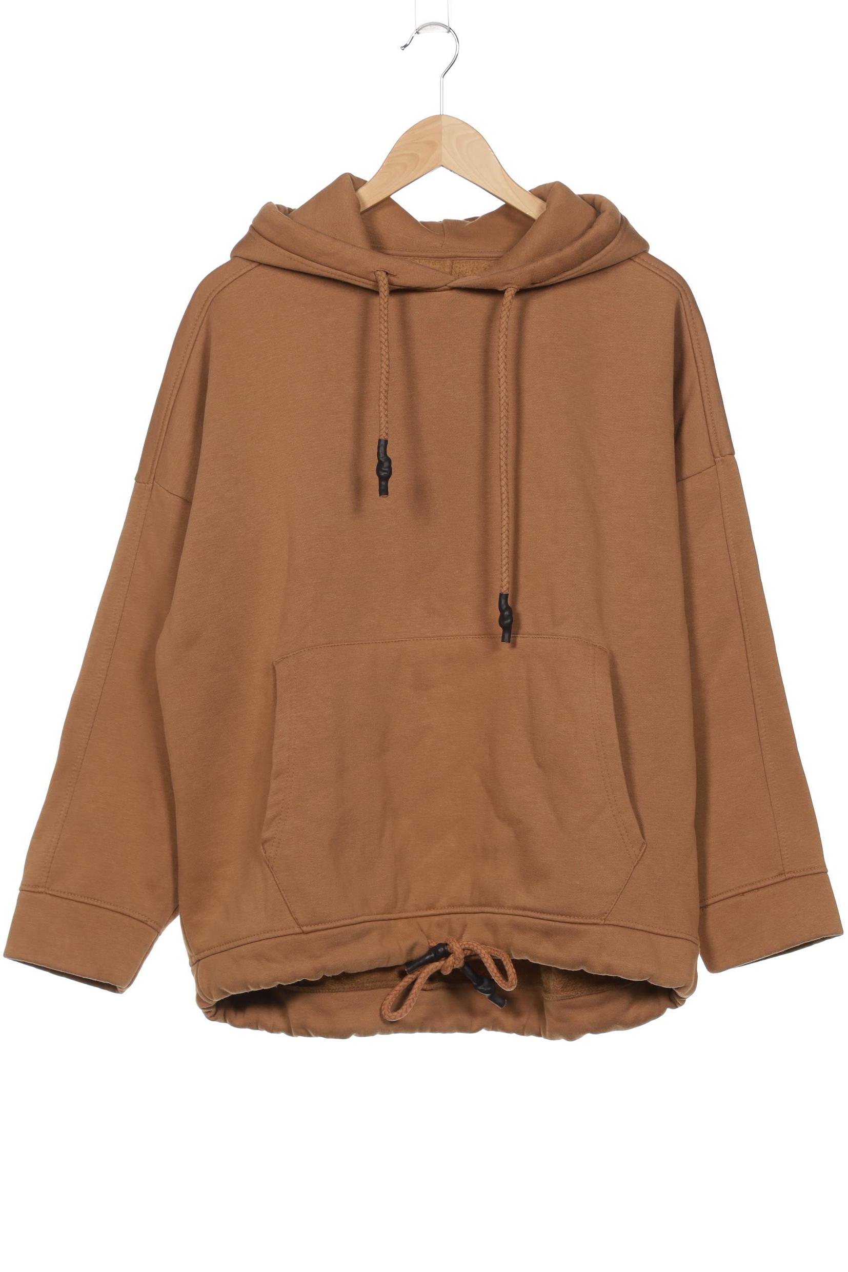 

Zara Damen Kapuzenpullover, braun, Gr. 38