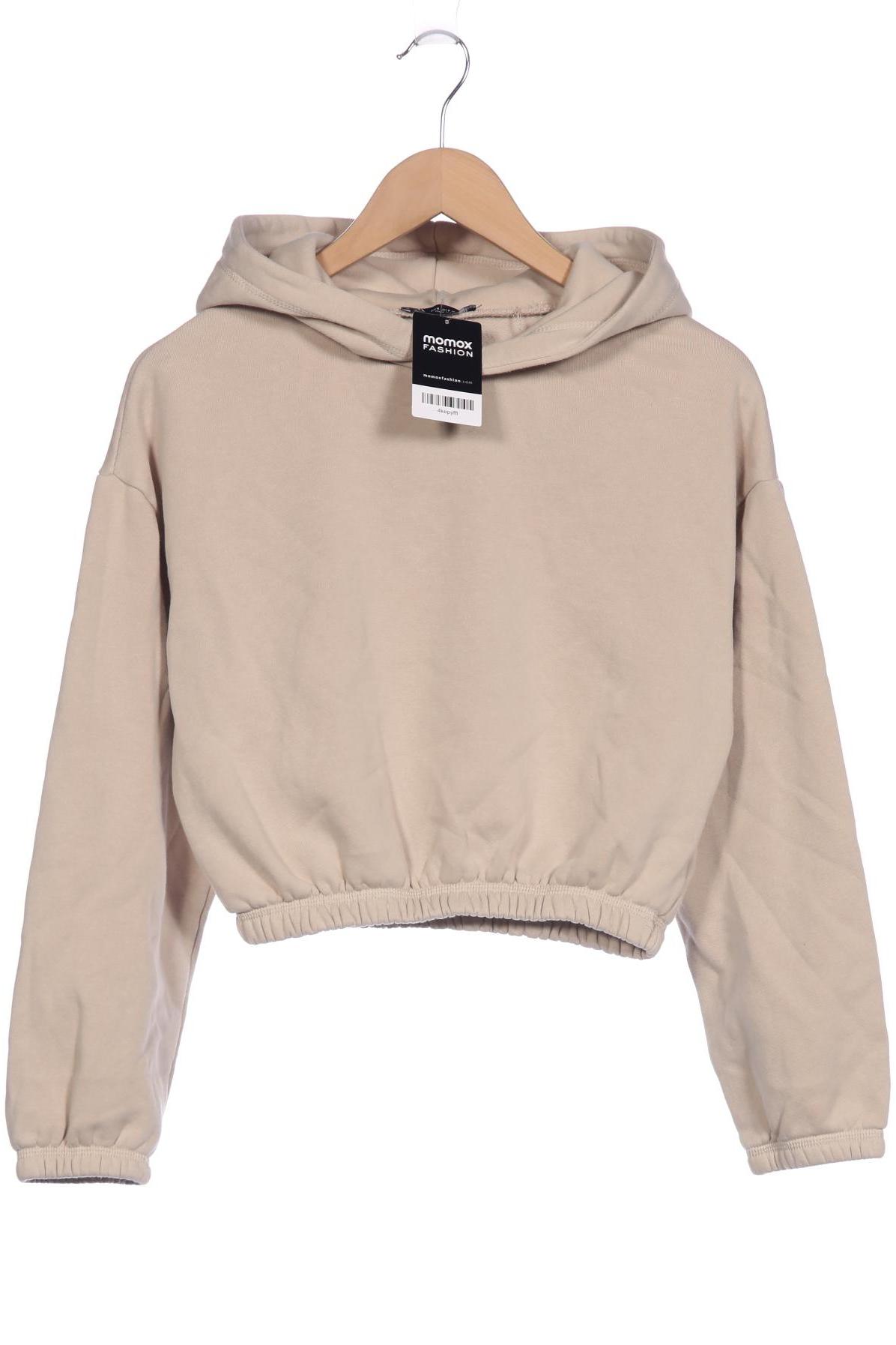 

Zara Damen Kapuzenpullover, beige, Gr. 36