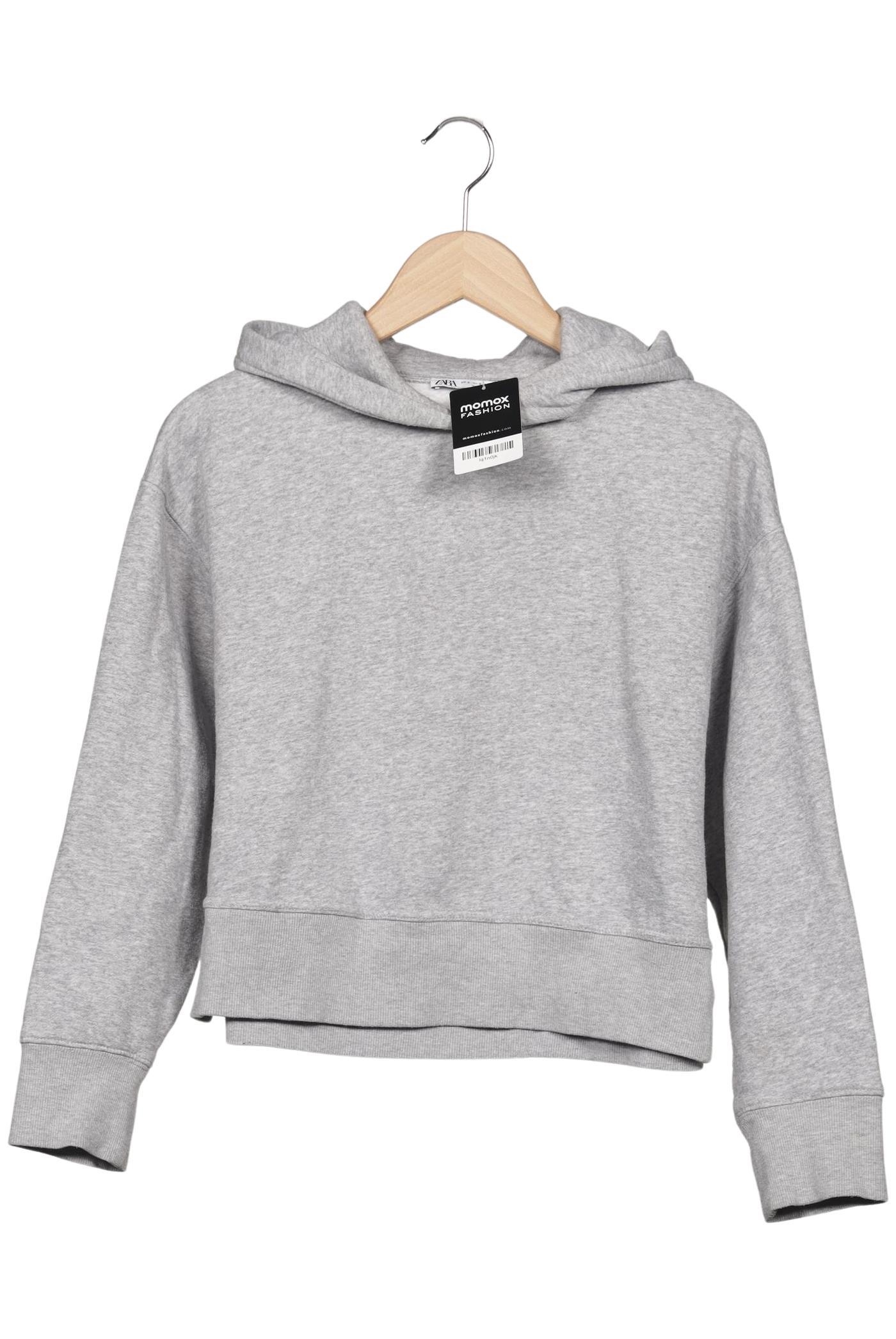 

Zara Damen Kapuzenpullover, grau, Gr. 36