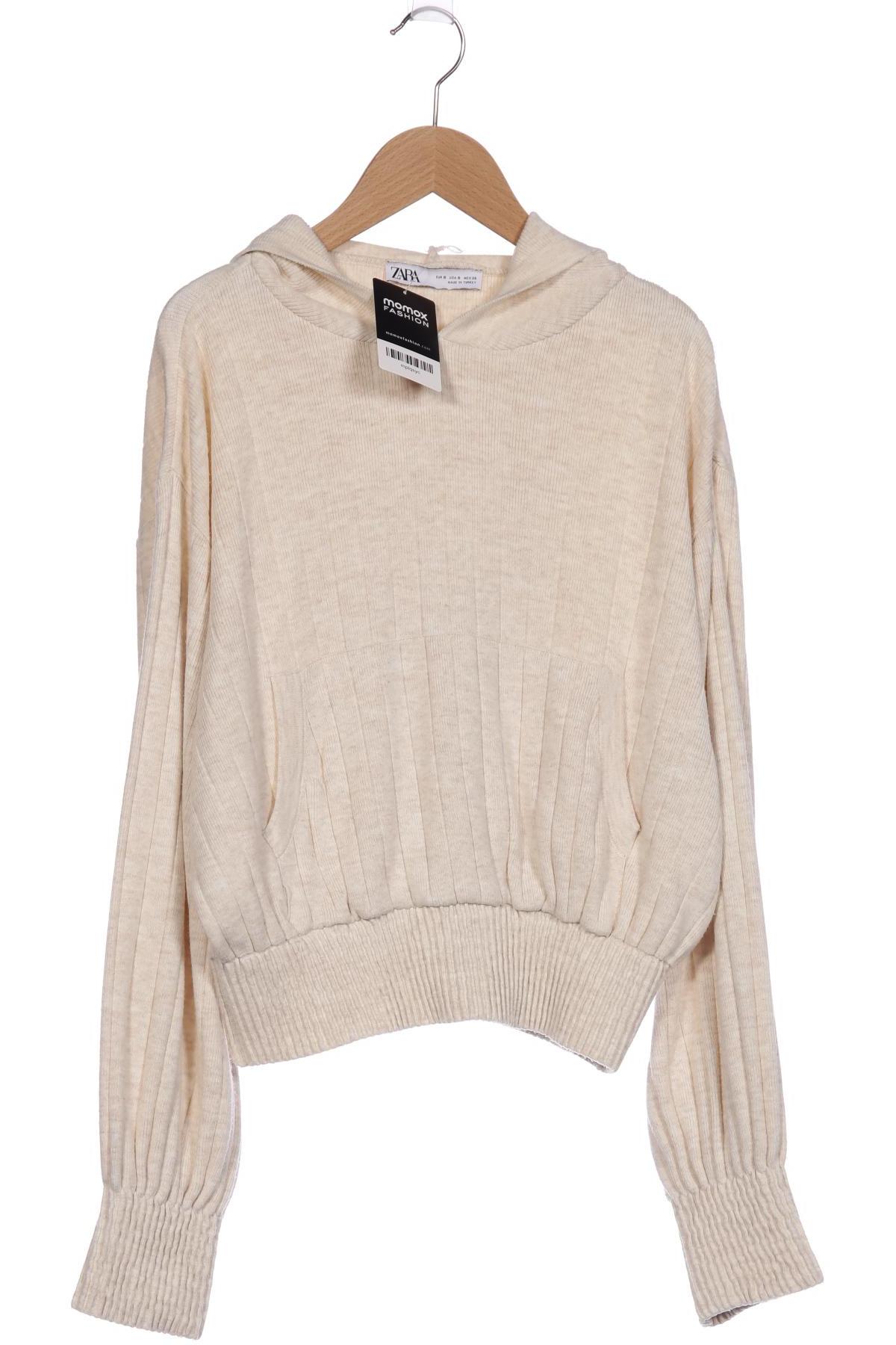 

ZARA Damen Kapuzenpullover, beige